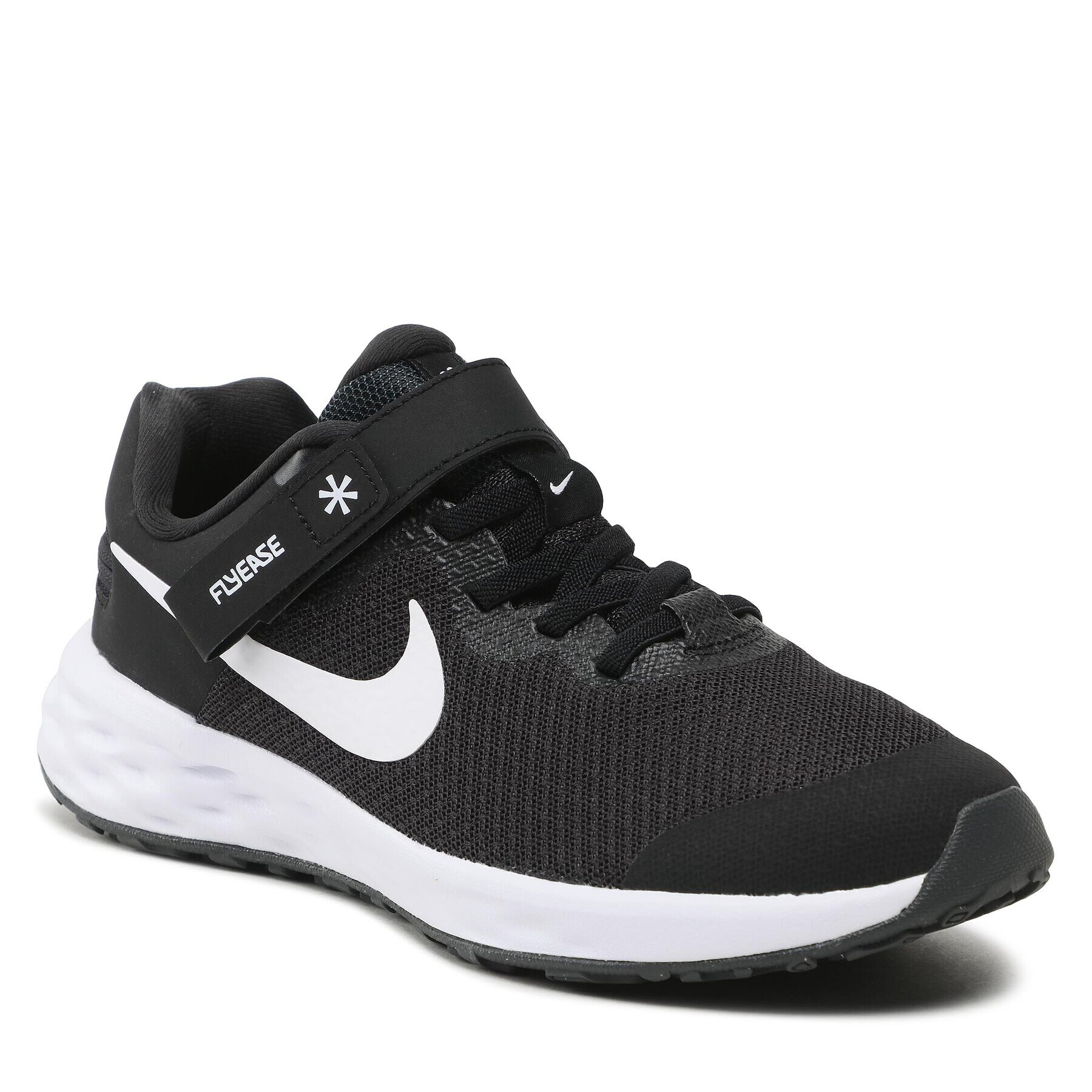 Nike Cipő Revolution 6 Flyease Nn (GS) DD1113 003 Fekete - Pepit.hu