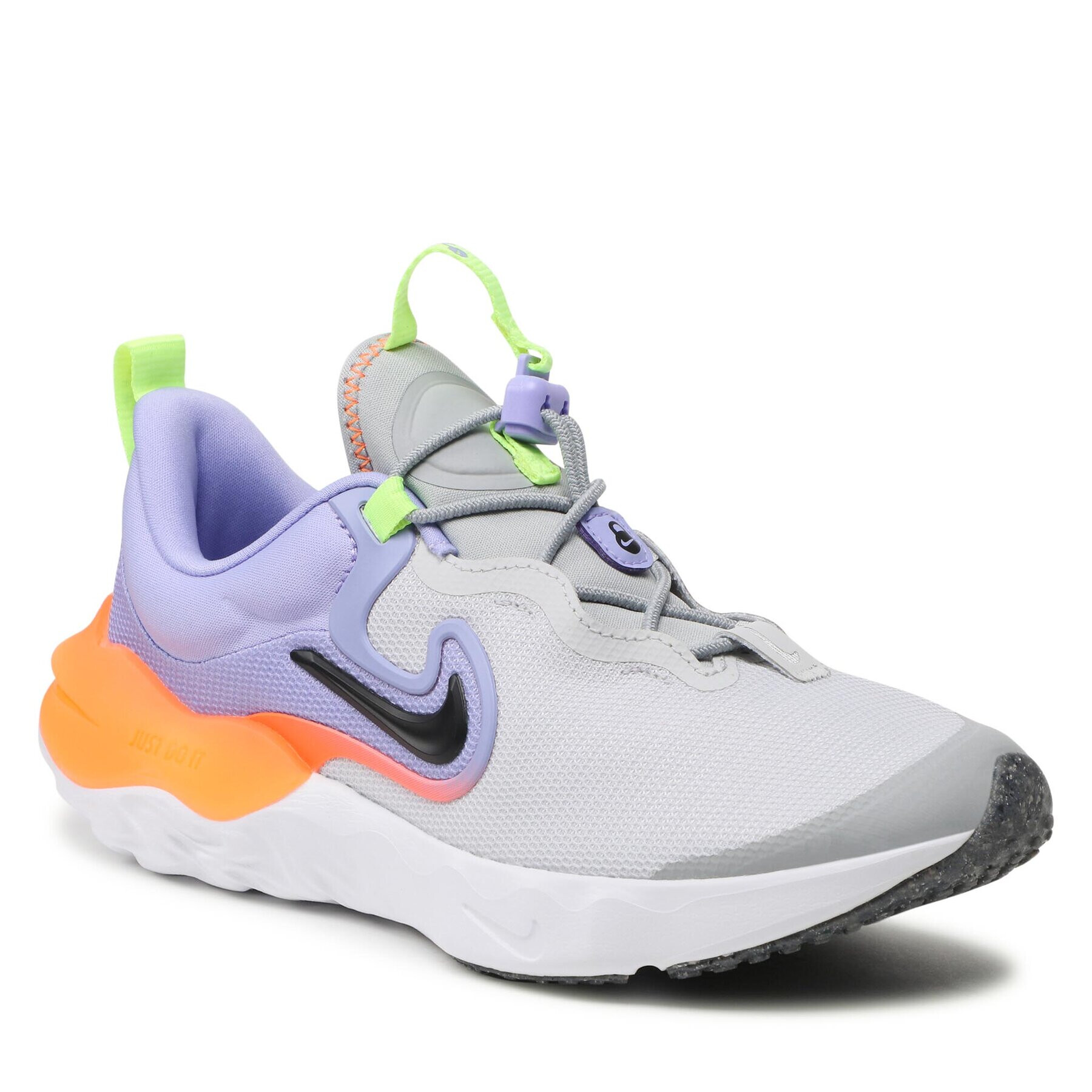 Nike Cipő Run Flow (GS) DR0472 002 Szürke - Pepit.hu