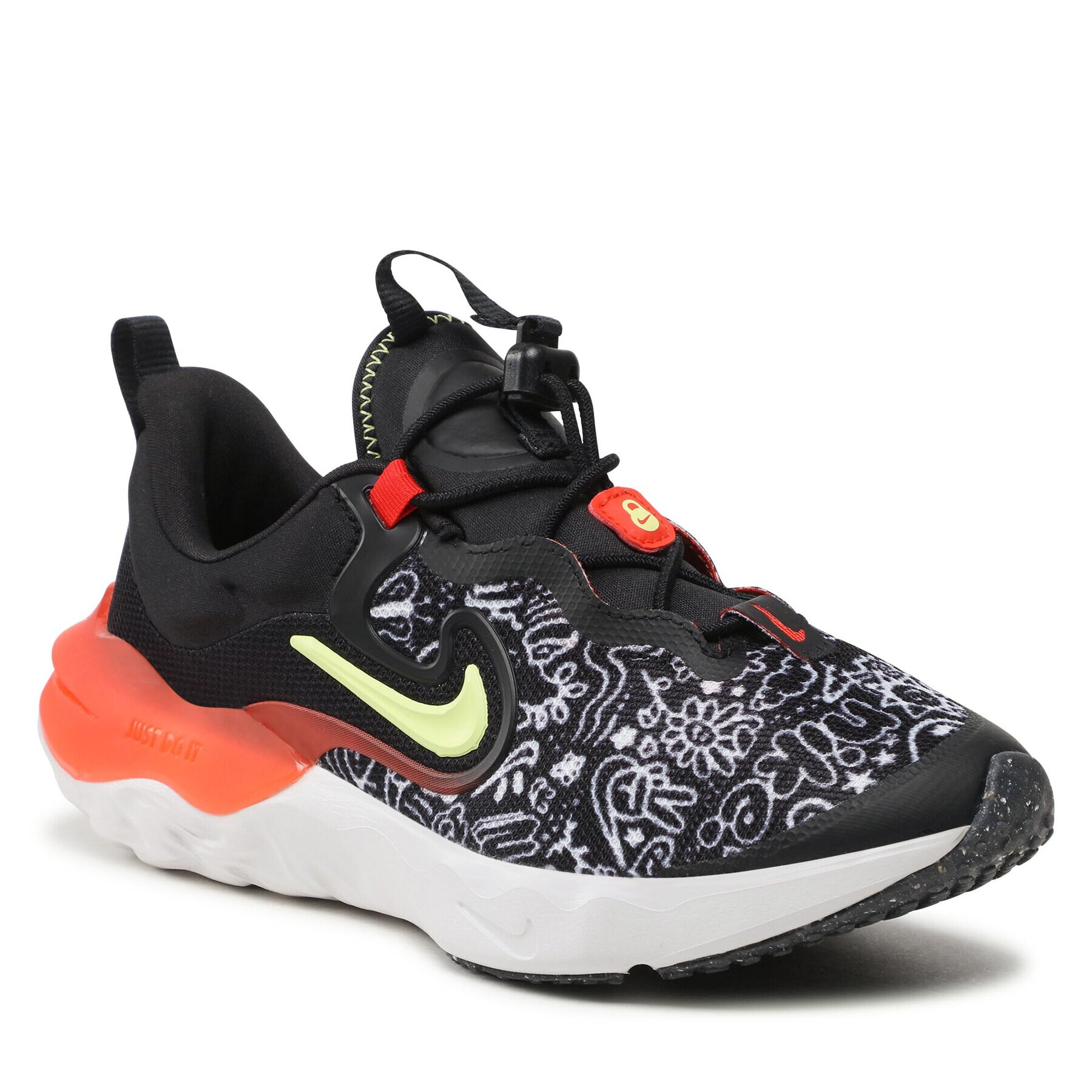 Nike Cipő Run Flow Jp (Gs) DV3106 001 Fekete - Pepit.hu