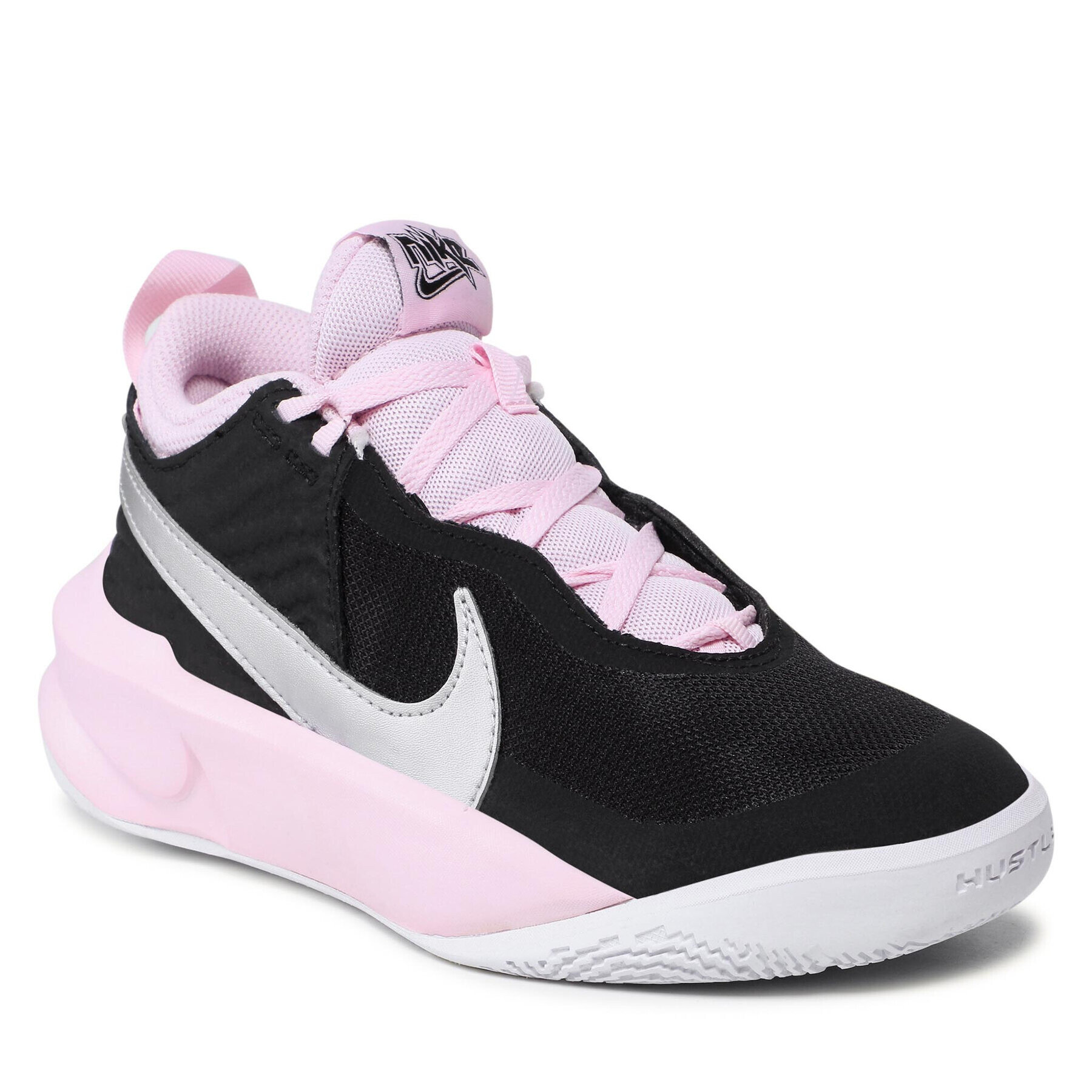 Nike Cipő Team Hustle D 10 (Gs) CW6735 003 Fekete - Pepit.hu