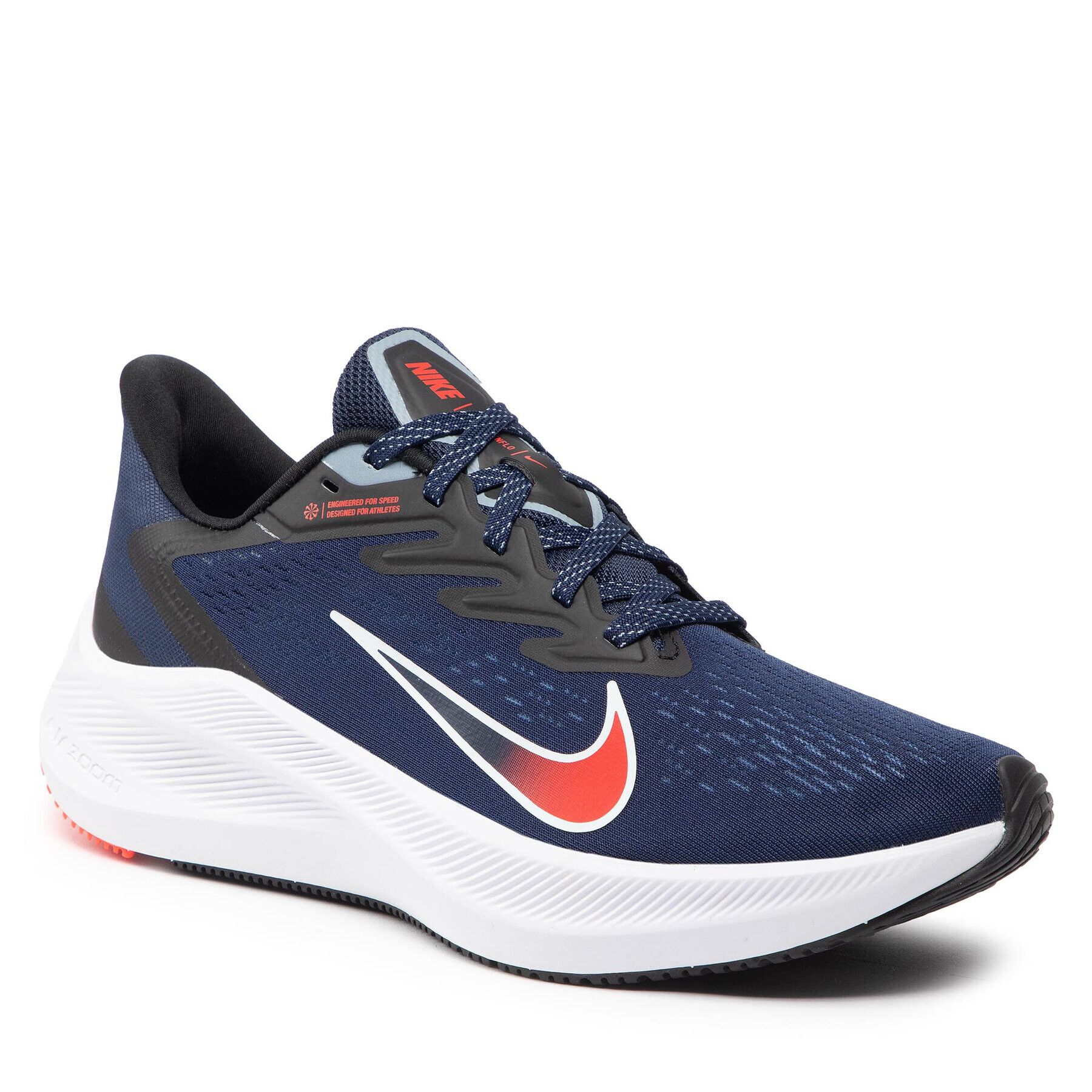 Nike Cipő Zoom Winflo 7 CJ0291 400 Sötétkék - Pepit.hu