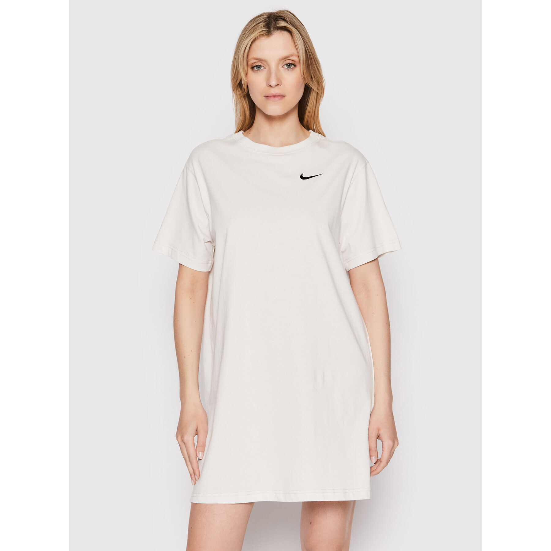 Nike Hétköznapi ruha Sportswear Swoosh DM6191 Bézs Oversize - Pepit.hu