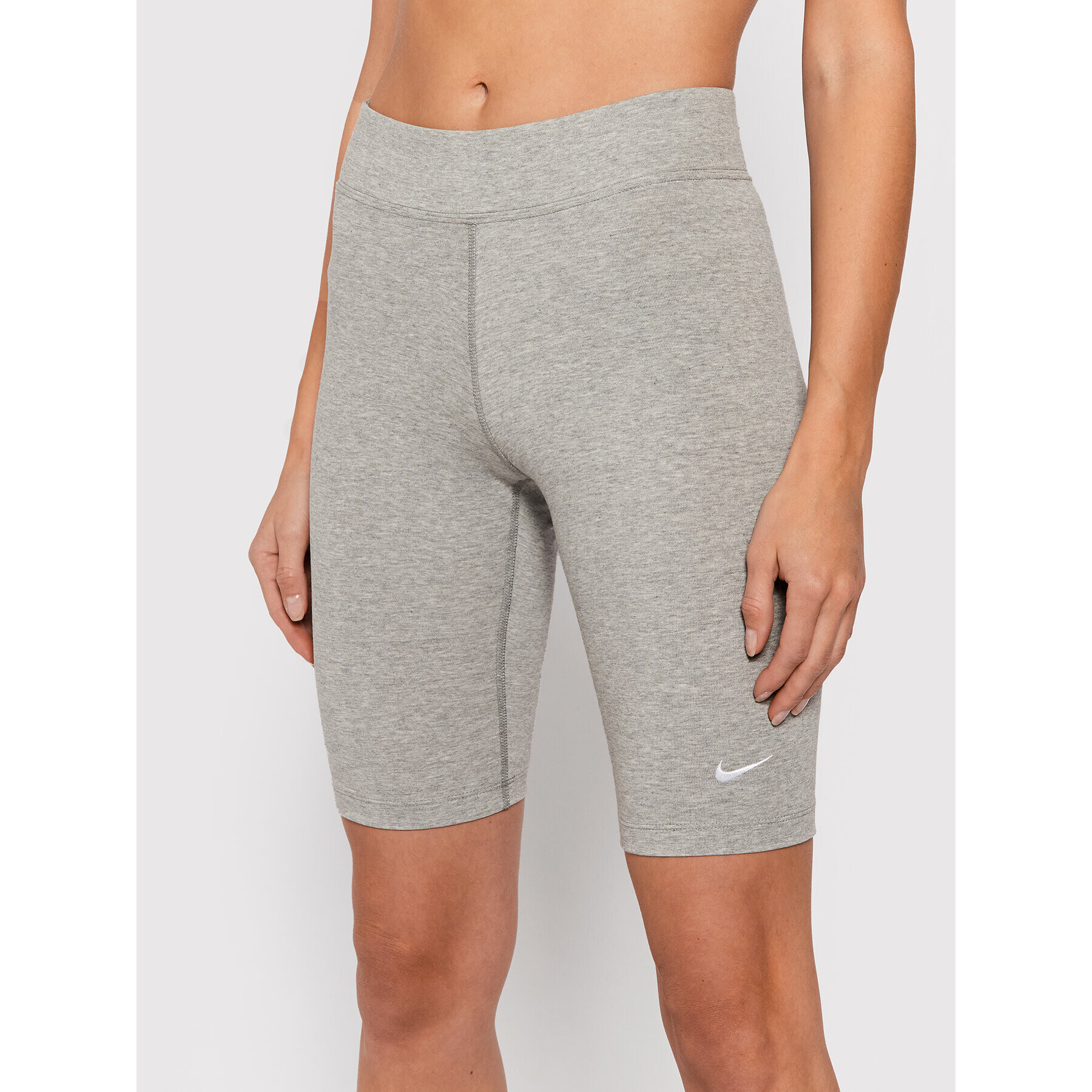 Nike Kerékpáros rövidnadrág Sportswear Essential CZ8526 Szürke Slim Fit - Pepit.hu