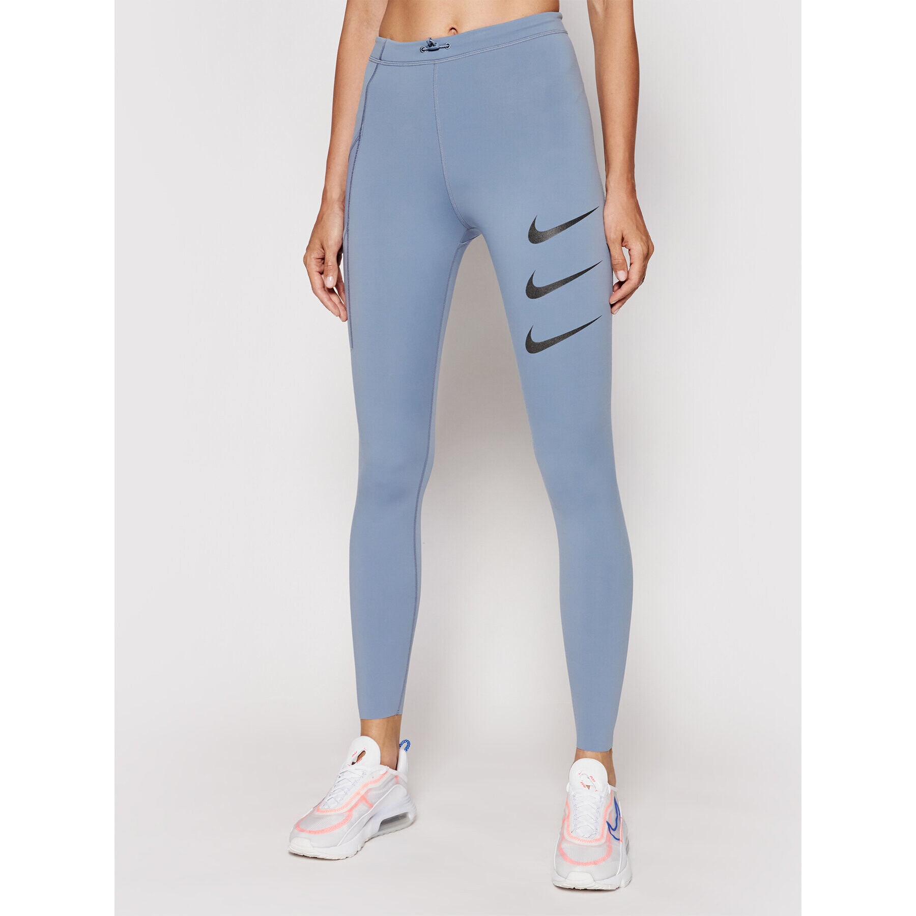 Nike Leggings Epic Luxe Run Division DA1270 Kék Tight Fit - Pepit.hu