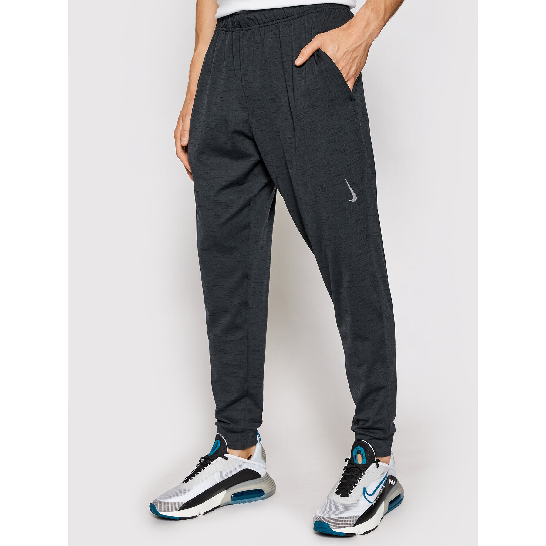 Nike Melegítő alsó Yoga Dri-FIT CZ2208 Szürke Standard Fit - Pepit.hu