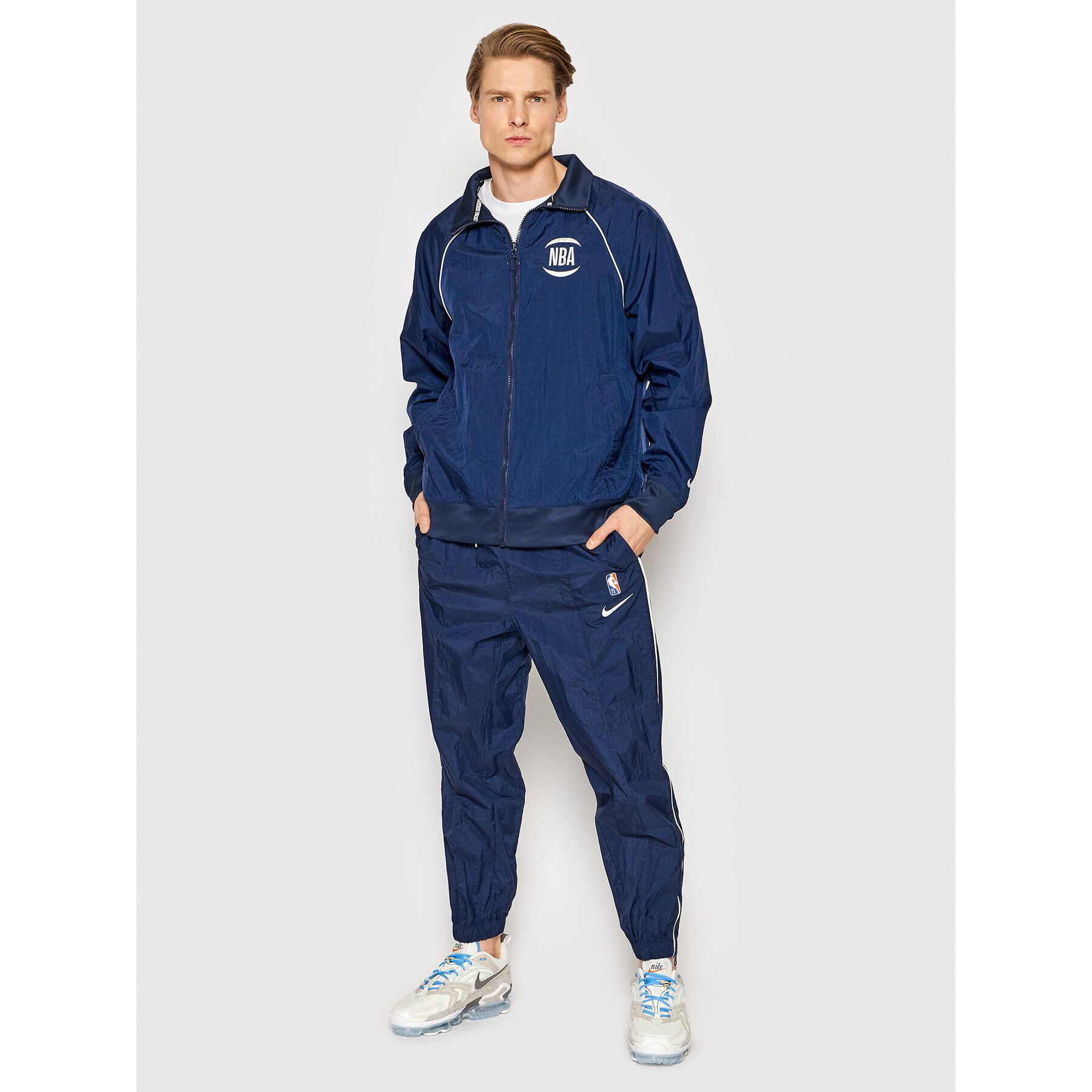 Nike Melegítő Team 31 Essential DD3678 Sötétkék Loose Fit - Pepit.hu