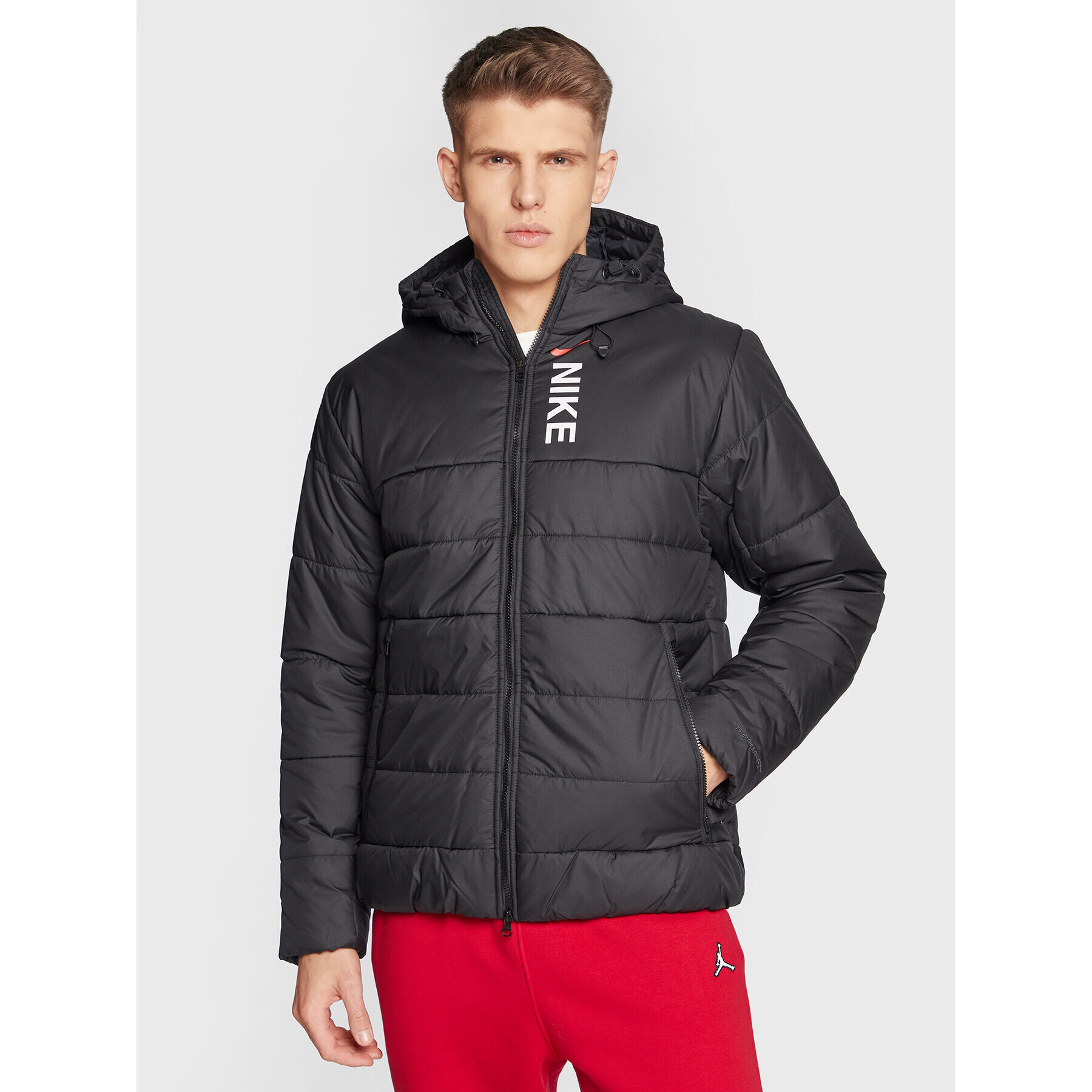 Nike Pehelykabát Sportswear Hybrid DX2036 Fekete Regular Fit - Pepit.hu