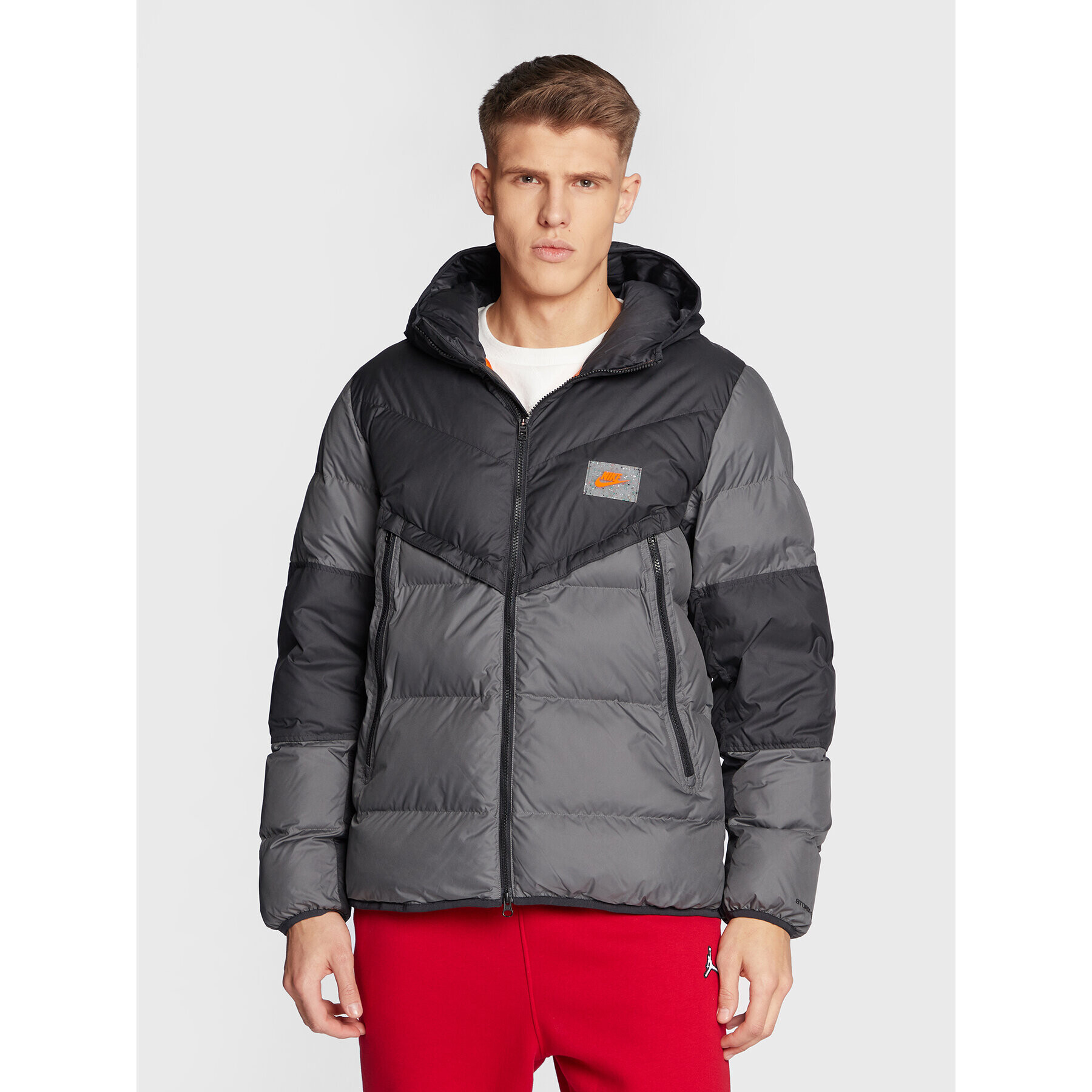 Nike Pehelykabát Sportswear Windrunner DX2040 Szürke Regular Fit - Pepit.hu