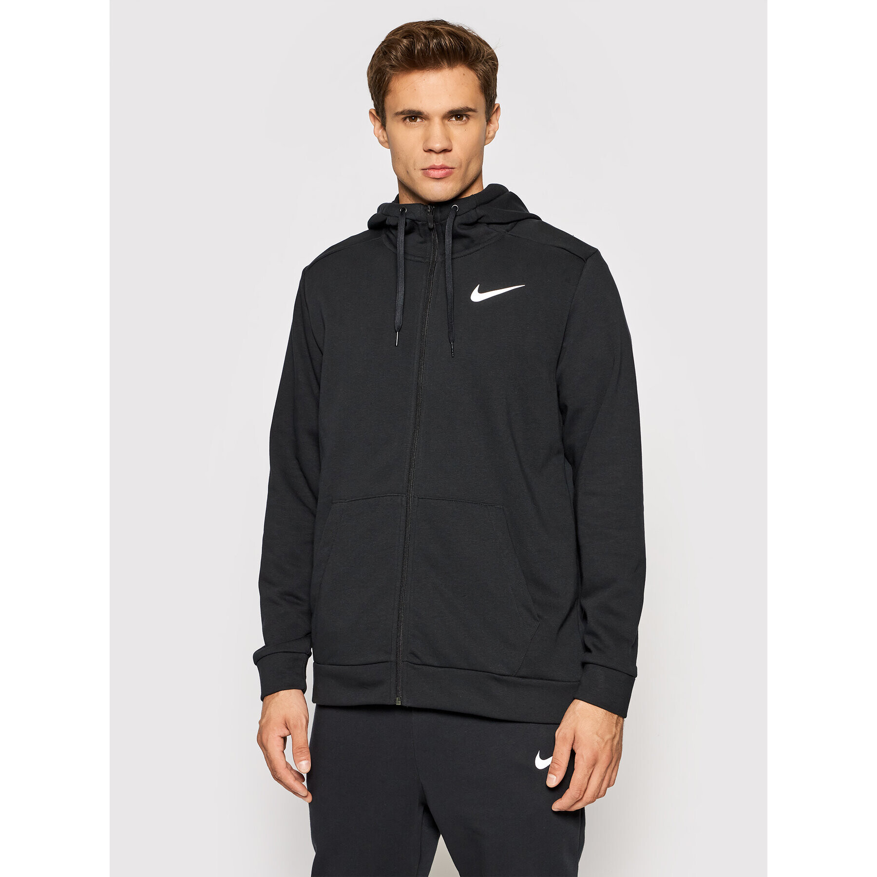 Nike Pulóver Dri-FIT CZ6376 Fekete Standard Fit - Pepit.hu