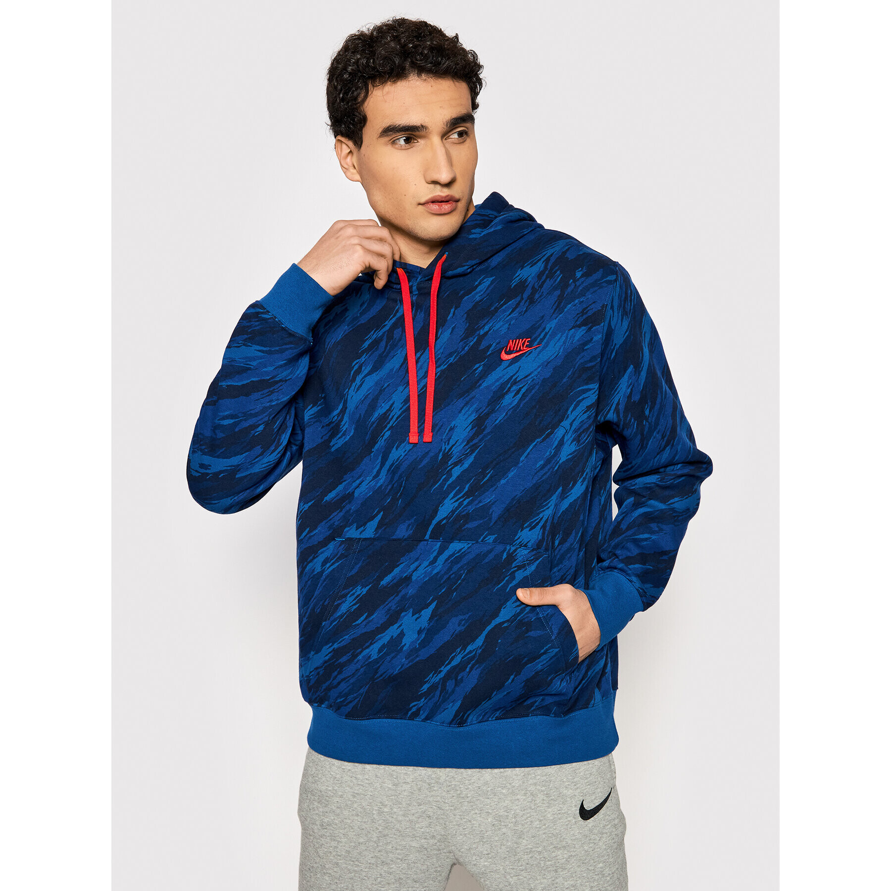 Nike Pulóver Essentials DD5126 Kék Regular Fit - Pepit.hu