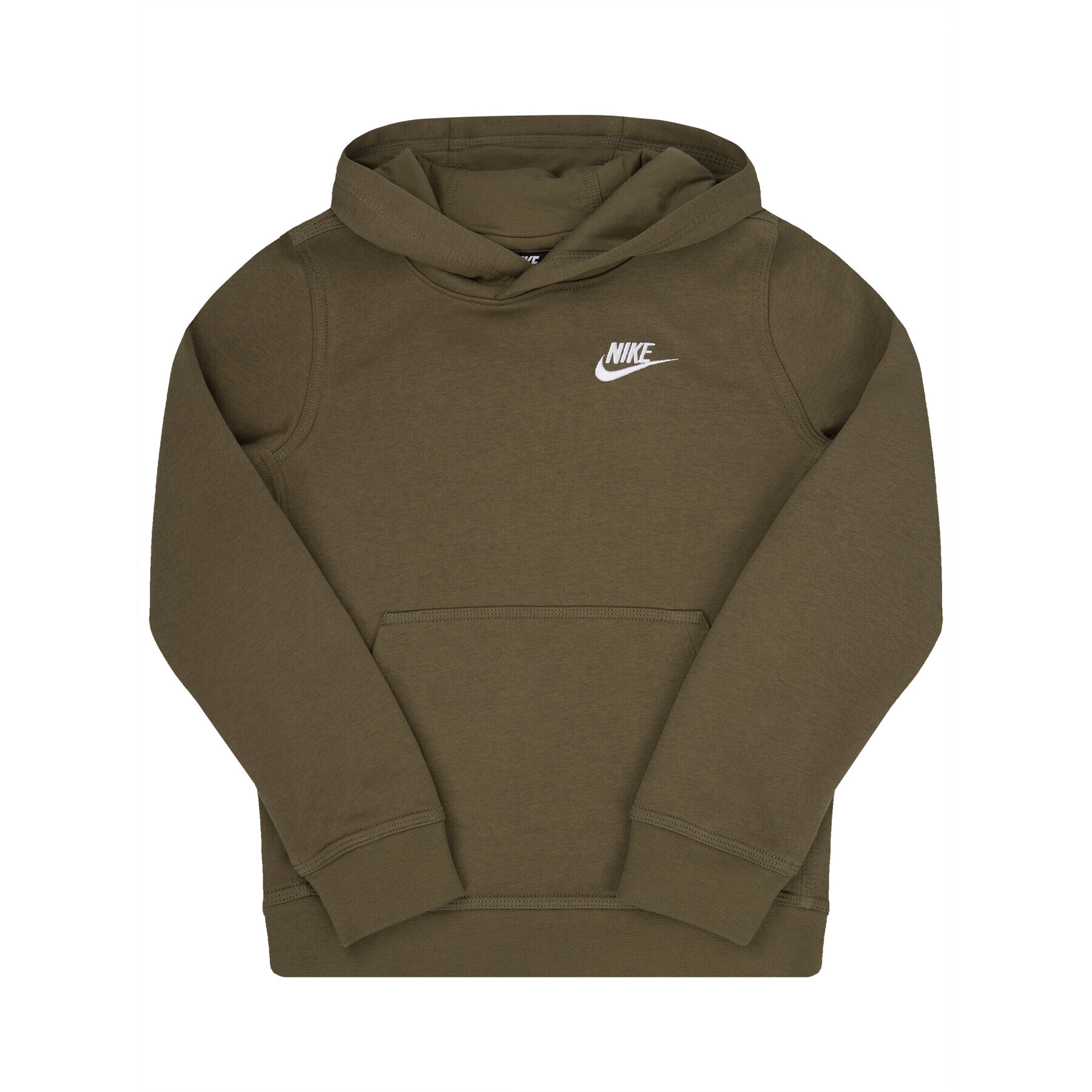 Nike Pulóver Sportswear Club BV3757 Zöld Standard Fit - Pepit.hu