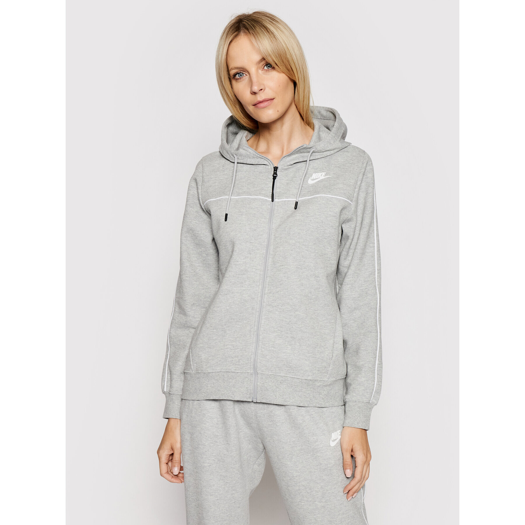 Nike Pulóver Sportswear Millenium Fleece CZ8338 Szürke Standard Fit - Pepit.hu