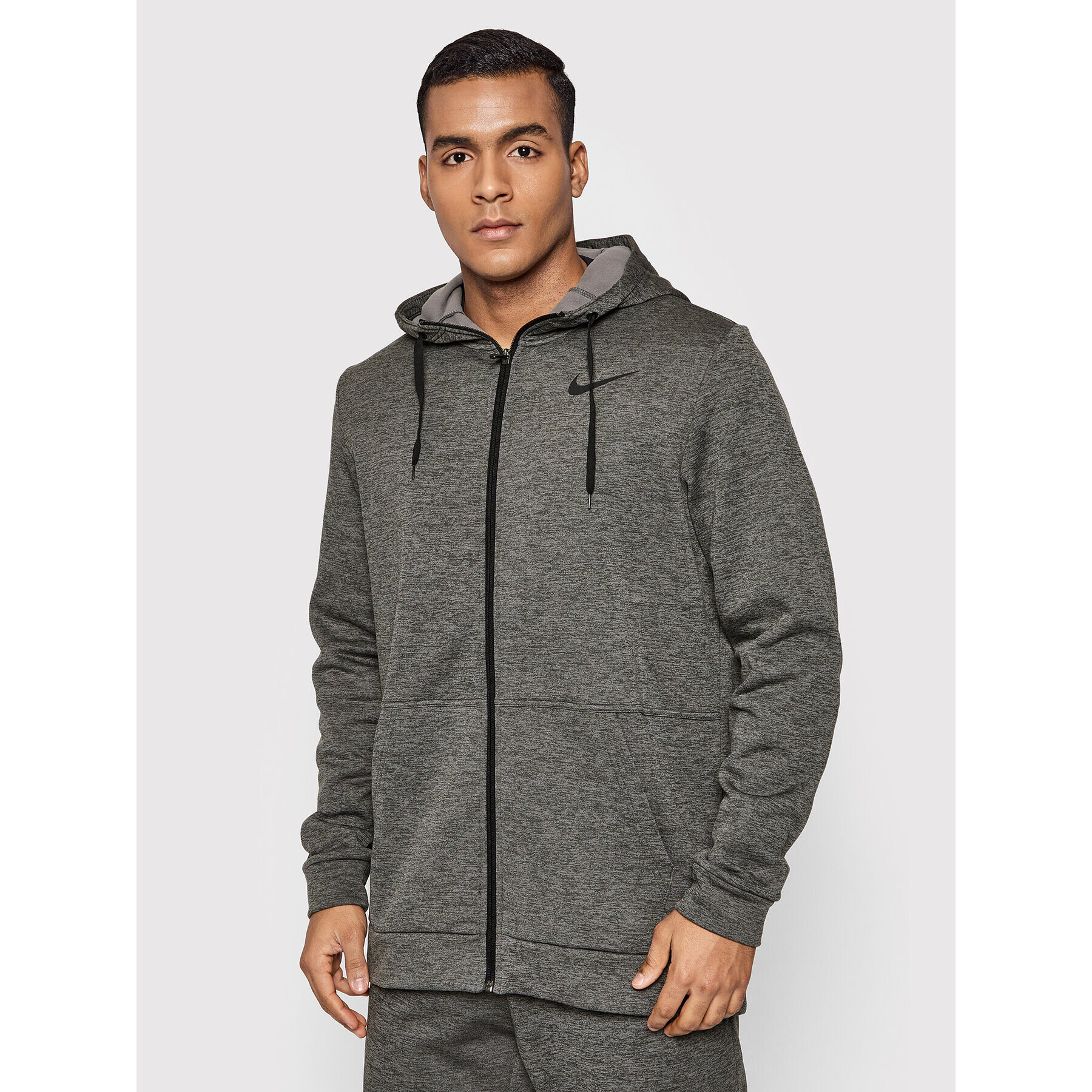 Nike Pulóver Therma CU6231 Szürke Standard Fit - Pepit.hu