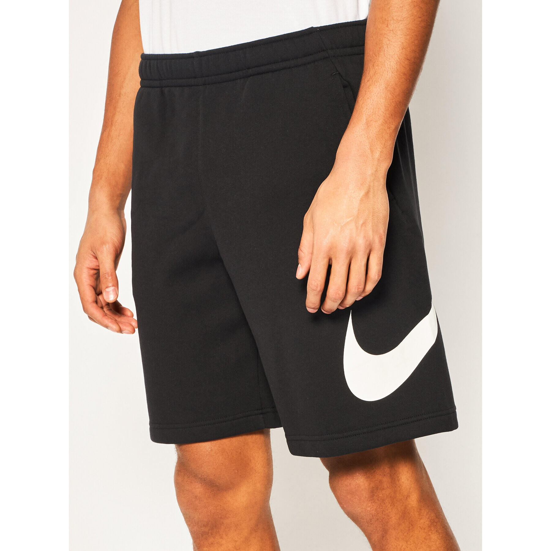 Nike Sport rövidnadrág Club Short Bb BV2721 Fekete Standard Fit - Pepit.hu