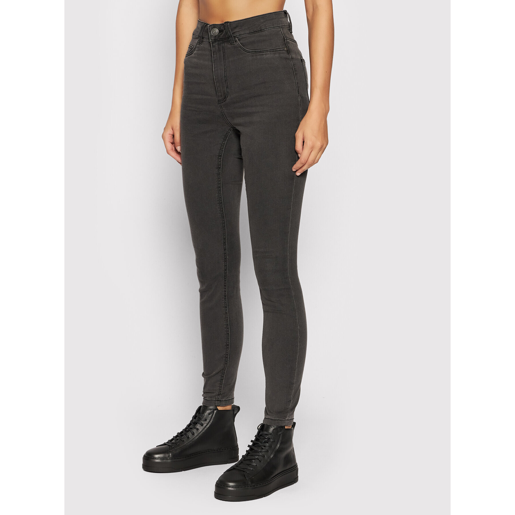 Noisy May Farmer Callie 27014451 Szürke Skinny Fit - Pepit.hu