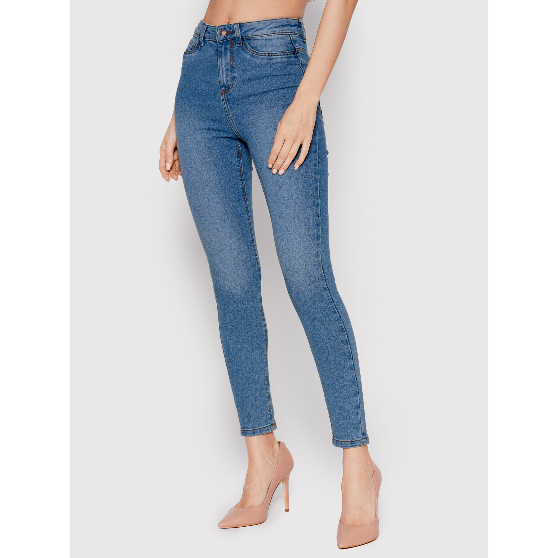 Noisy May Farmer Gaga 27021693 Kék Skinny Fit - Pepit.hu