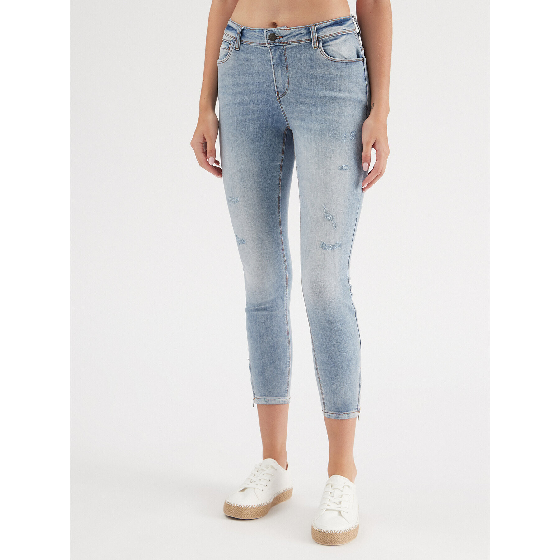 Noisy May Farmer Kimmy 27023705 Kék Skinny Fit - Pepit.hu