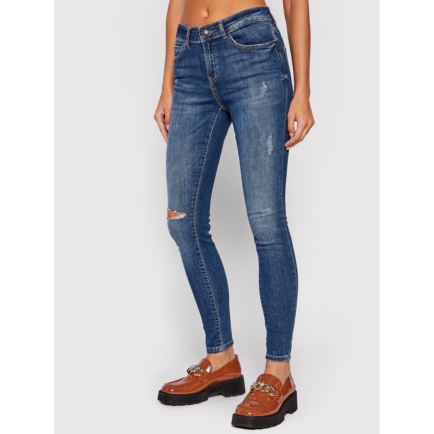 Noisy May Farmer Lucy 27017960 Sötétkék Skinny Fit - Pepit.hu