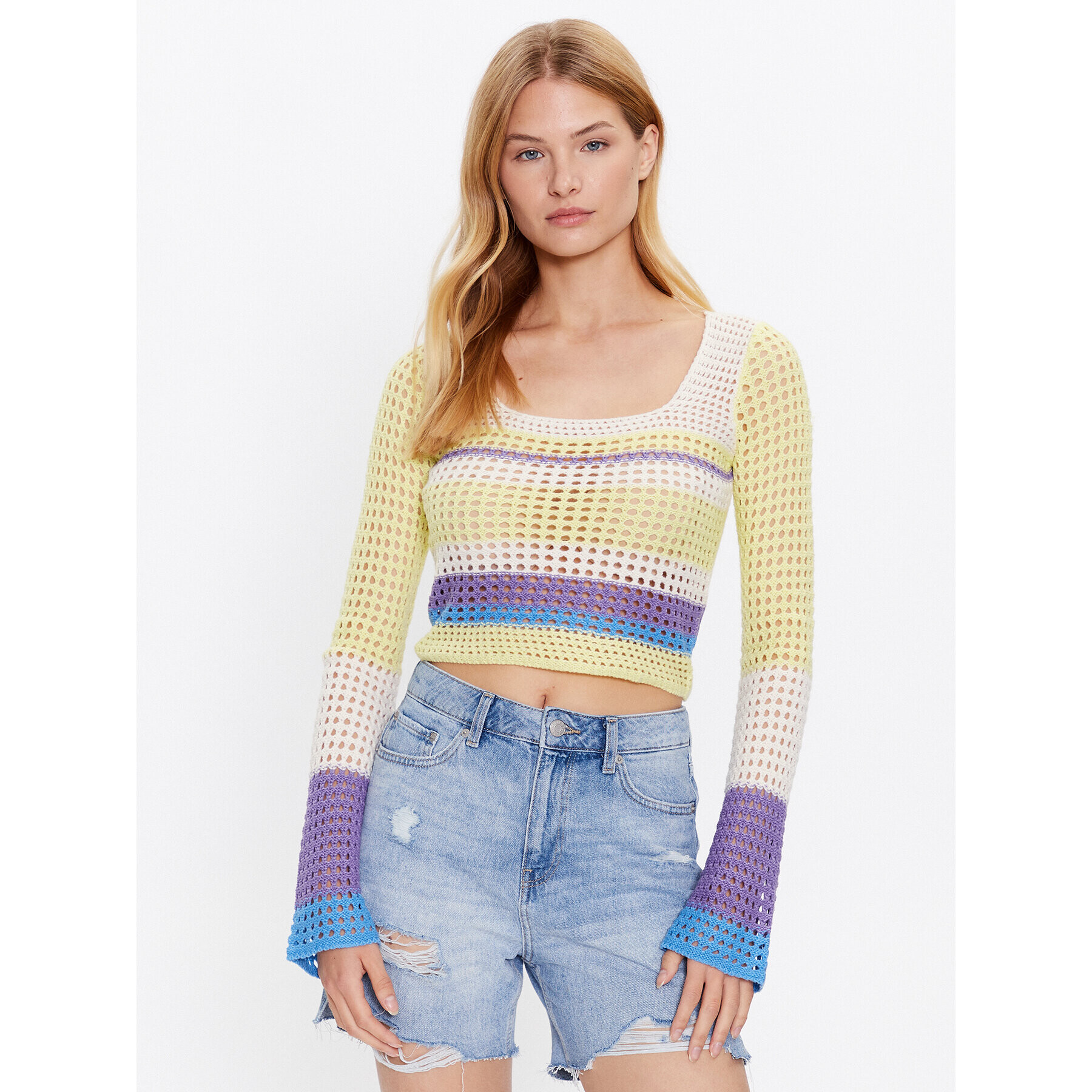 Noisy May Sweater Kelly 27024301 Színes Regular Fit - Pepit.hu