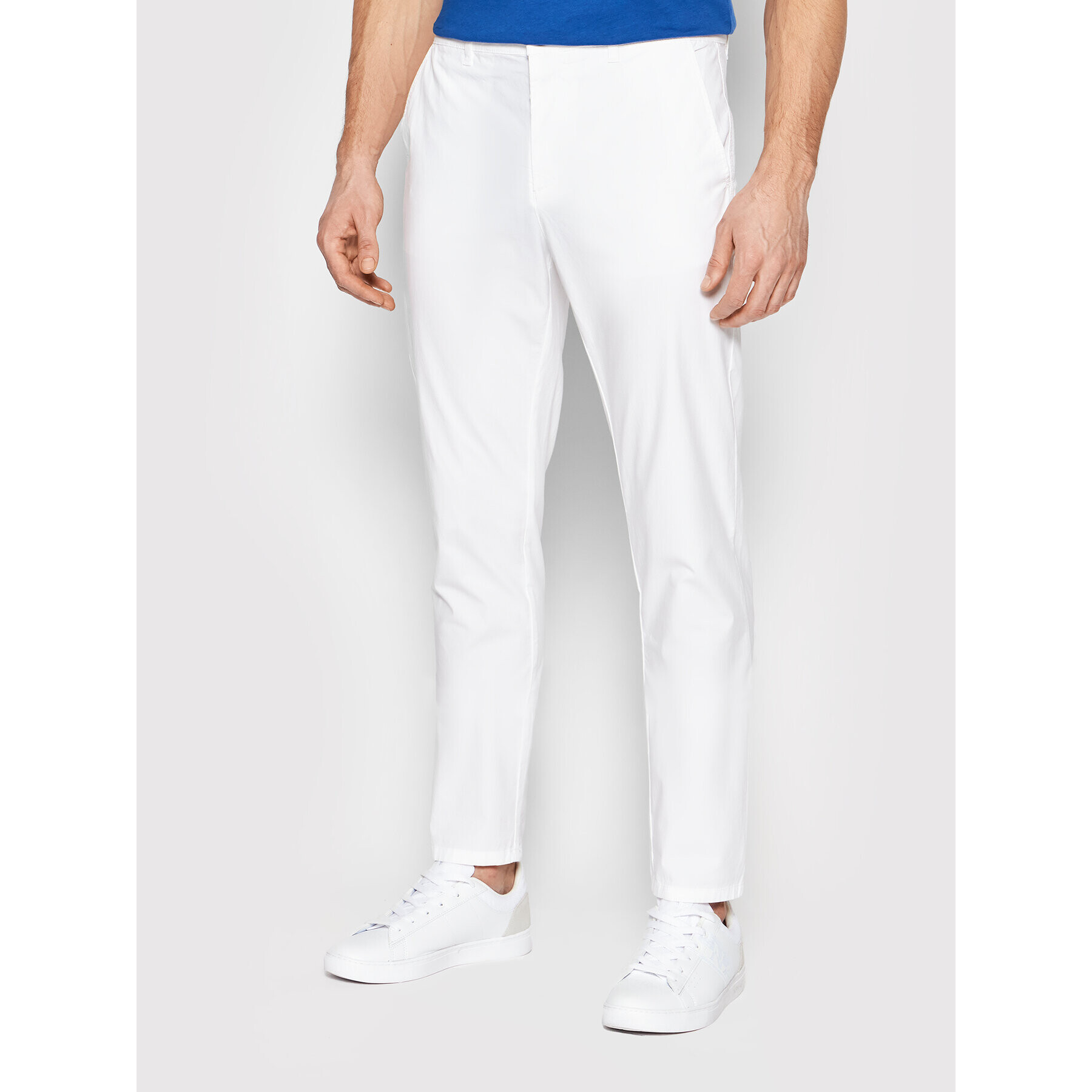 North Sails Chinos Defender 672943 Fehér Slim Fit - Pepit.hu