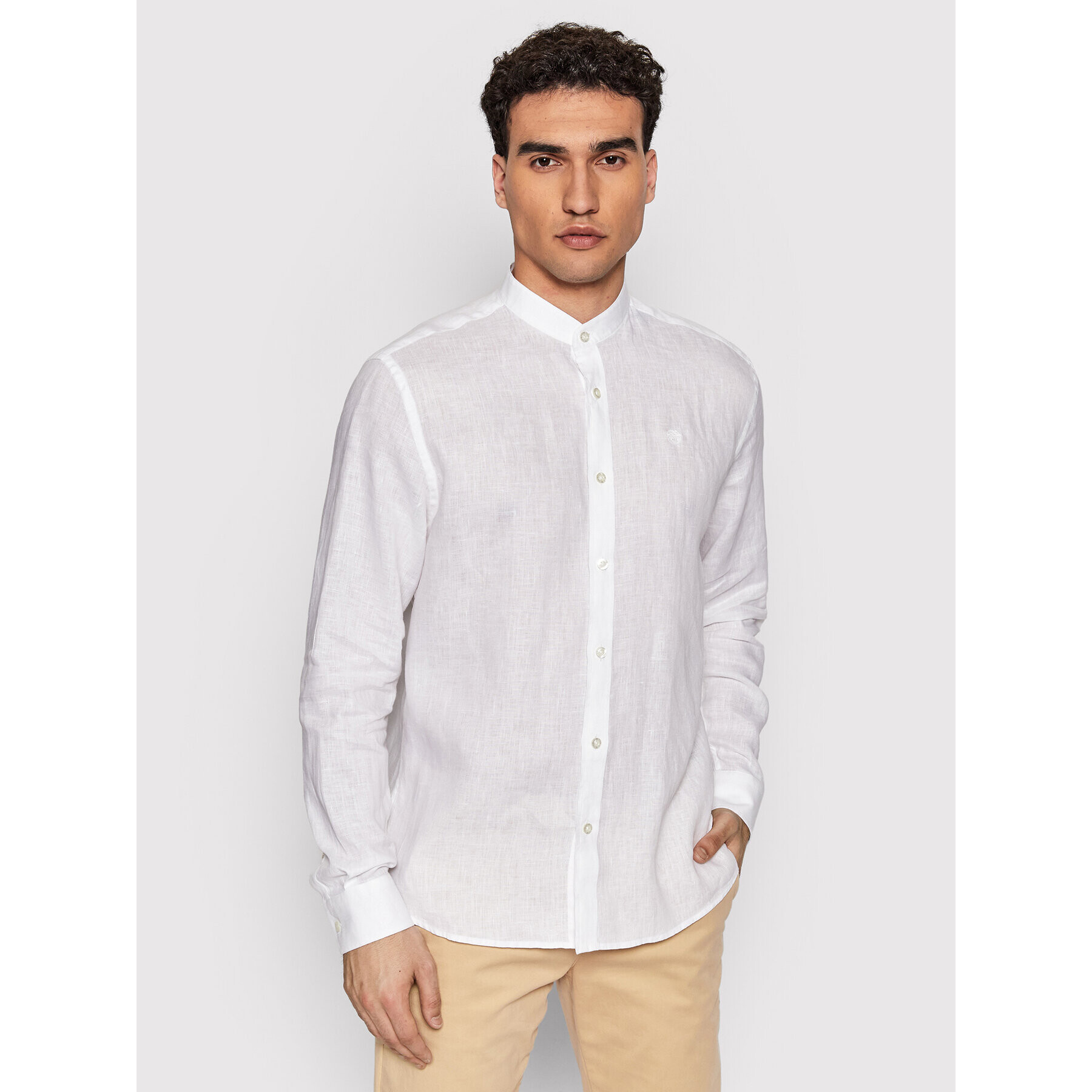 North Sails Ing Mandarin Collar Fehér Regular Fit - Pepit.hu