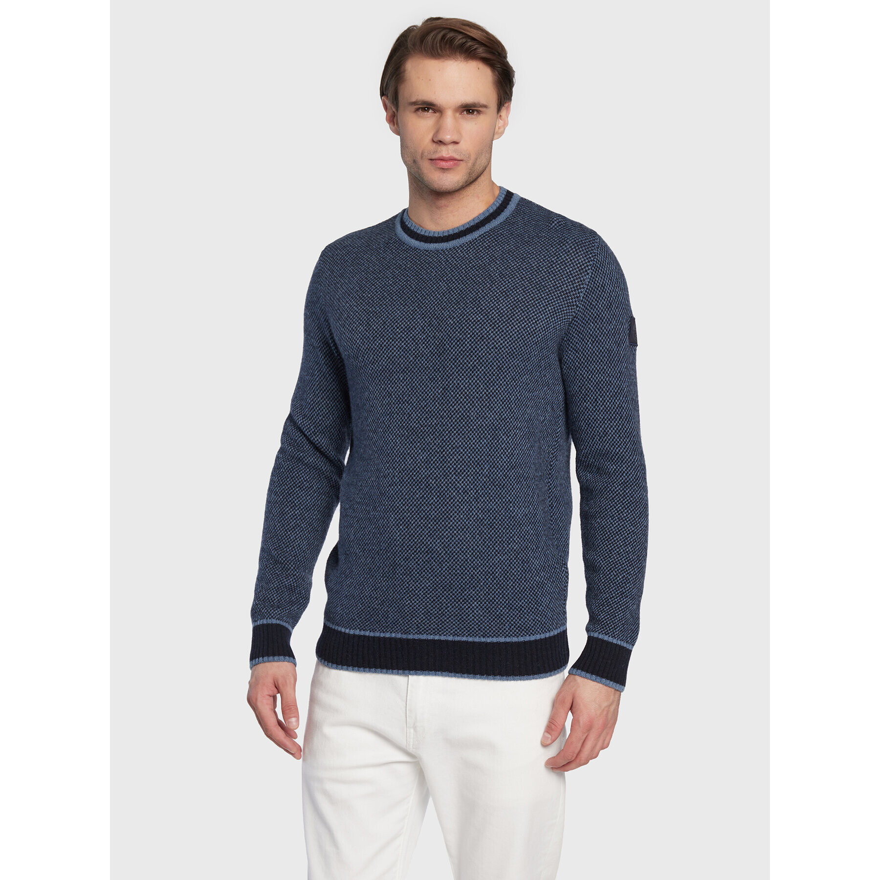 North Sails Sweater 699521 Kék Regular Fit - Pepit.hu