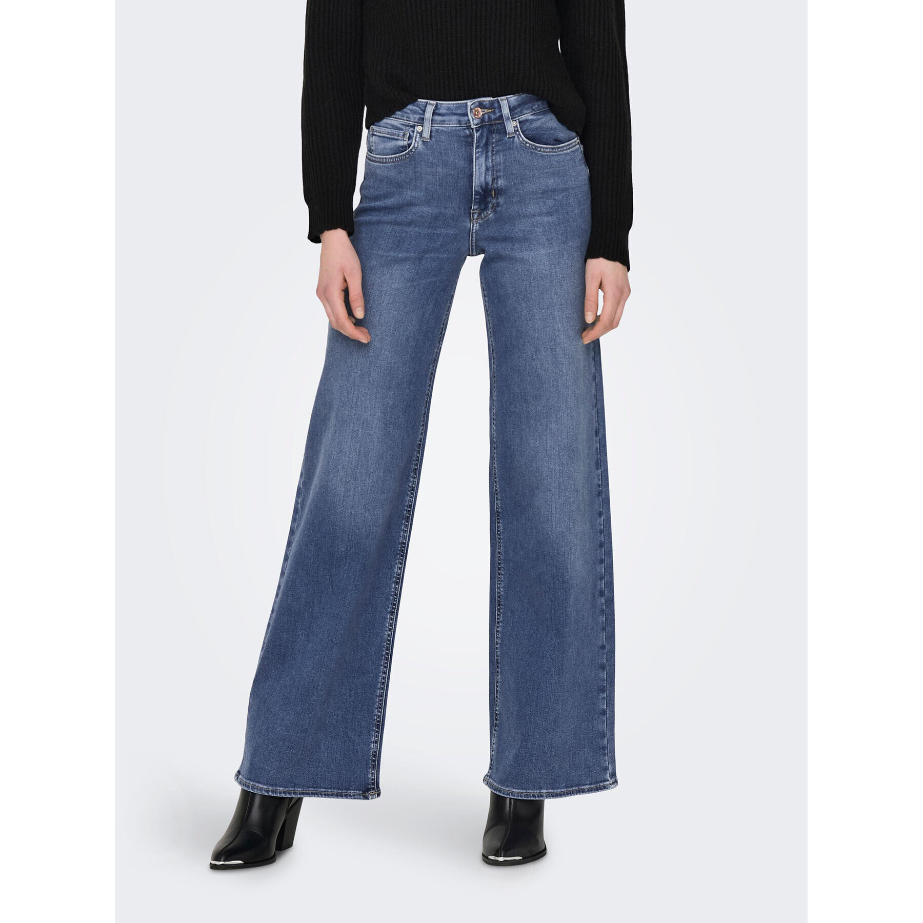 ONLY Farmer Madison 15282980 Kék Wide Leg - Pepit.hu