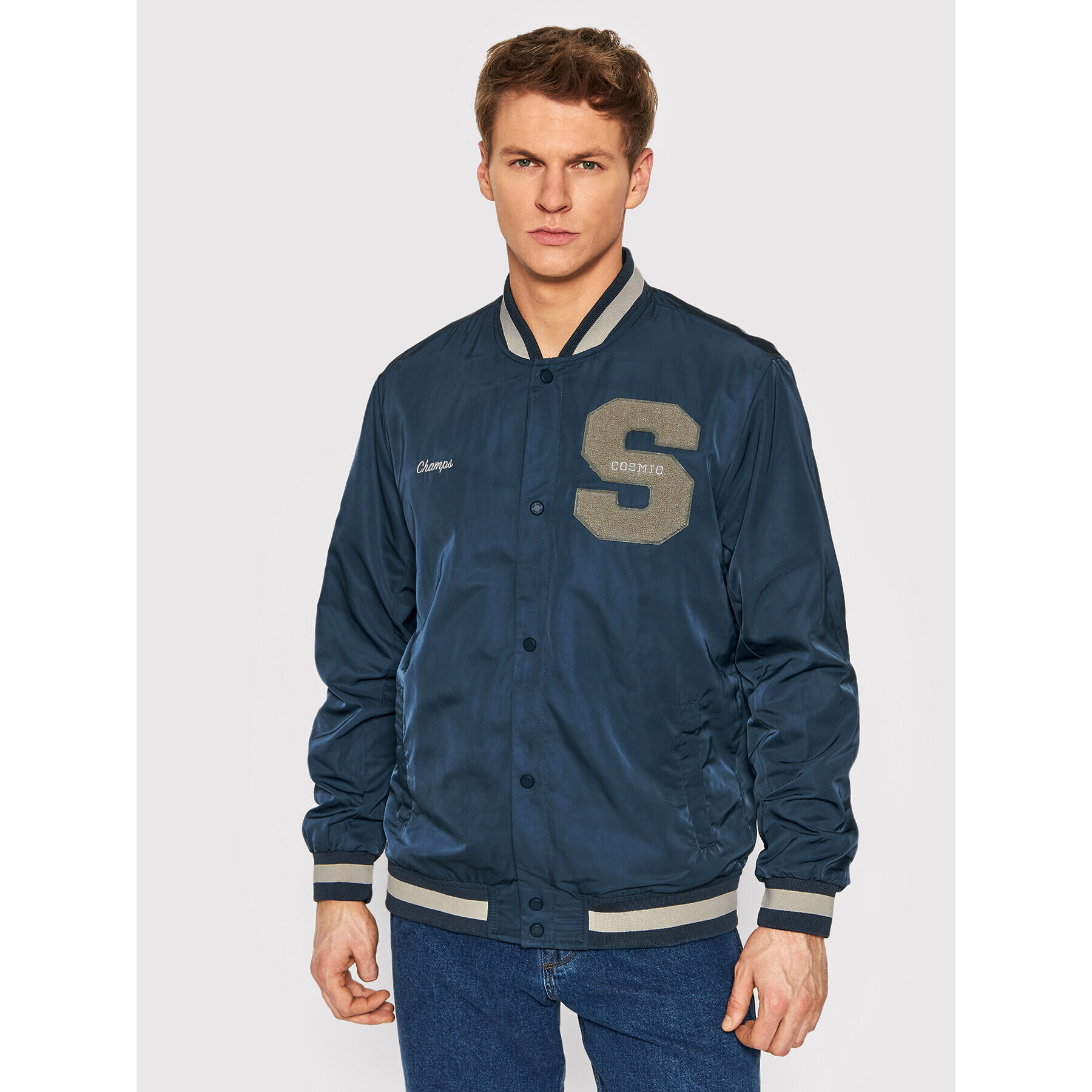 Only & Sons Bomber dzseki Ace 22021031 Sötétkék Regular Fit - Pepit.hu