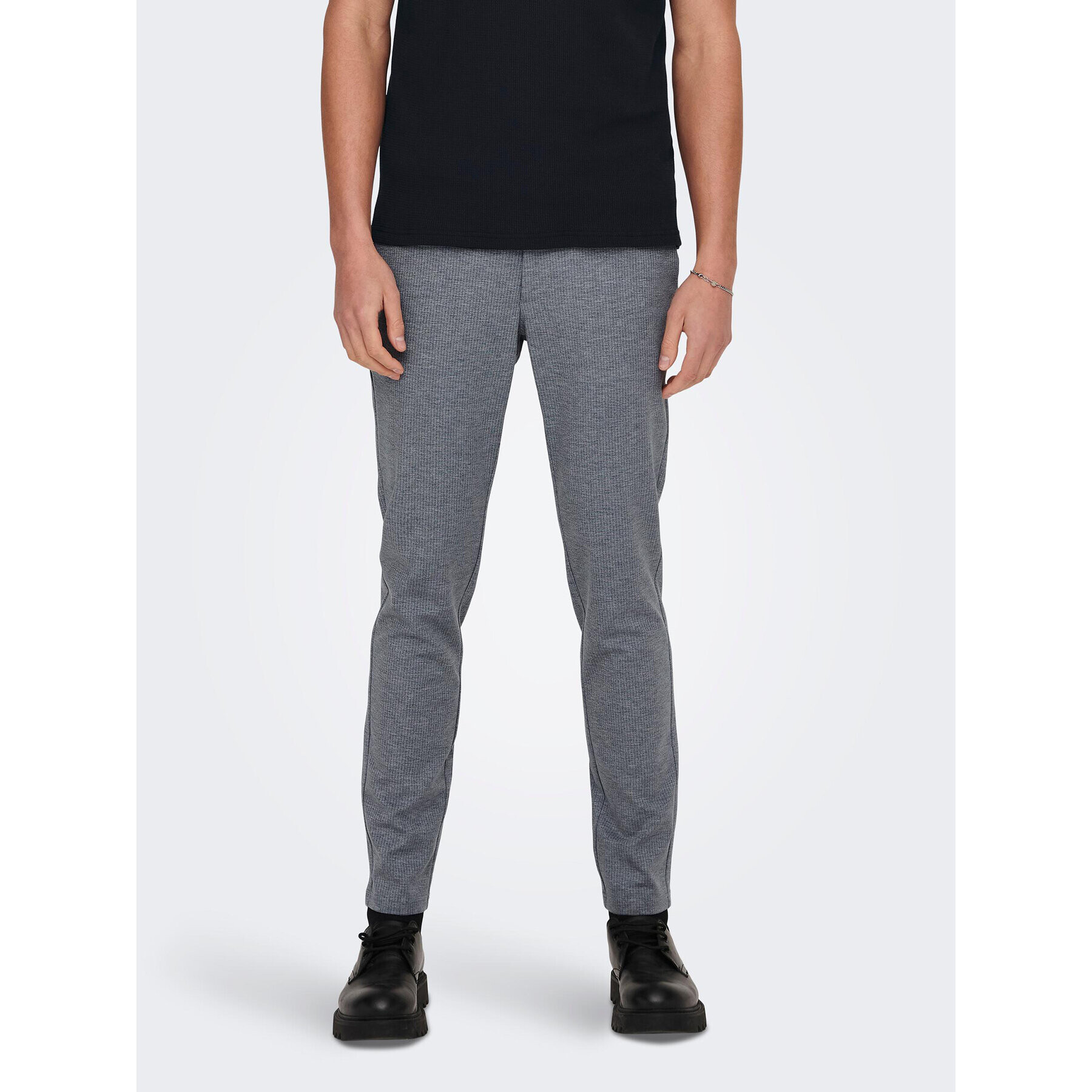 Only & Sons Chinos 22024957 Kék Tapered Fit - Pepit.hu