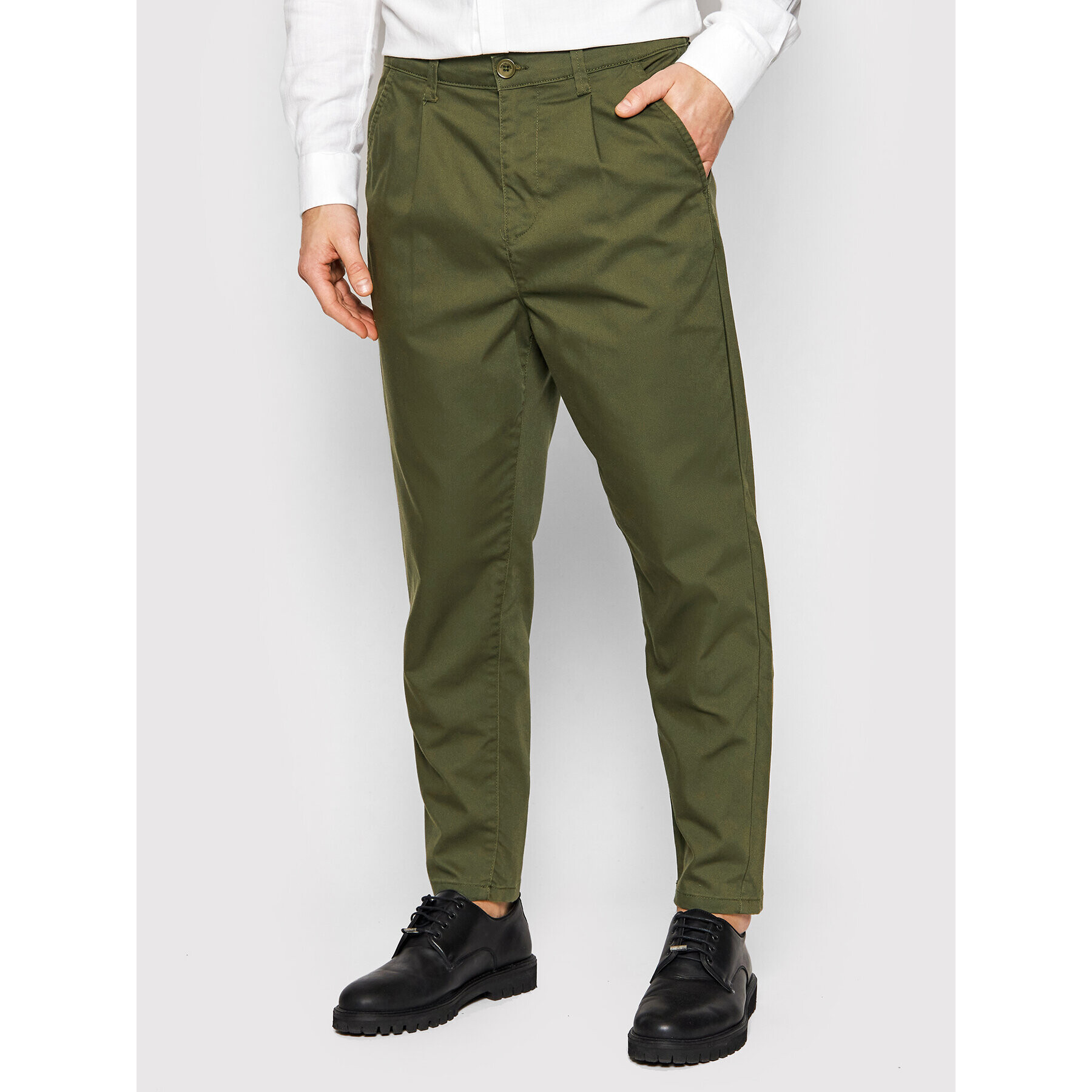 Only & Sons Chinos Dew 22021486 Zöld Relaxed Fit - Pepit.hu