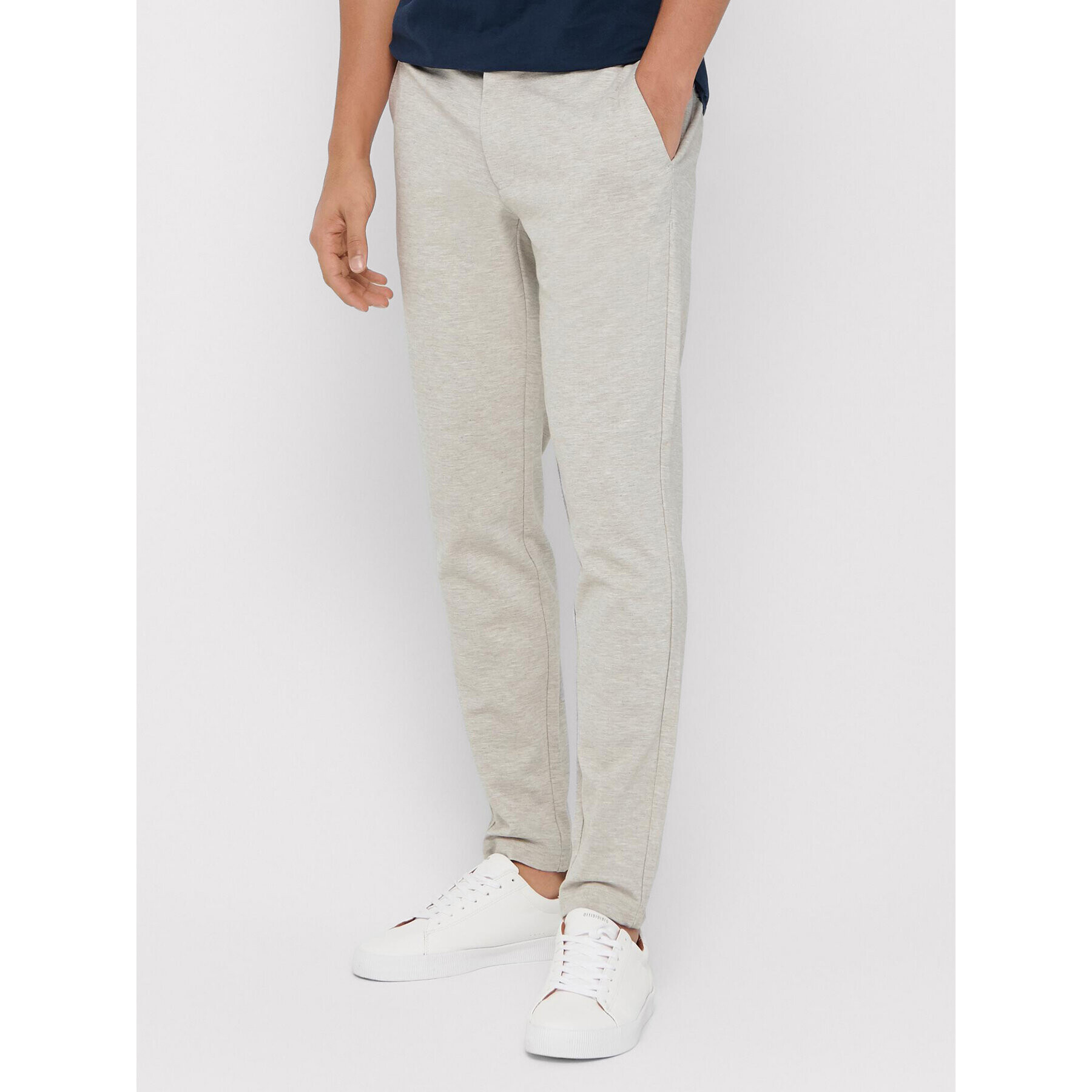 Only & Sons Chinos Mark 22015833 Bézs Tapered Fit - Pepit.hu