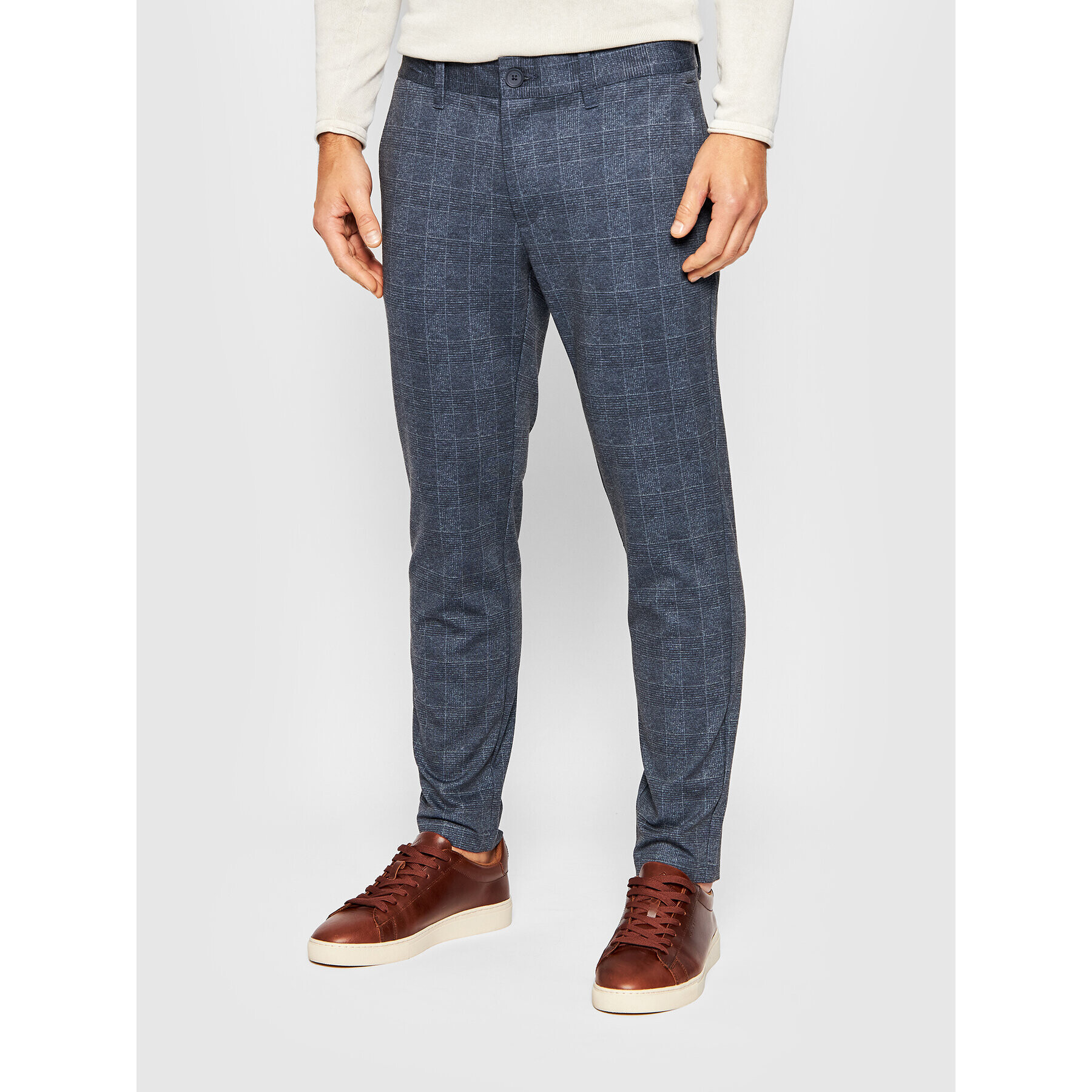 Only & Sons Chinos Mark 22019887 Sötétkék Tapered Fit - Pepit.hu