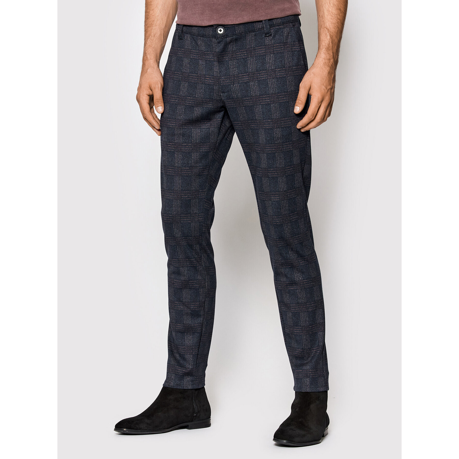 Only & Sons Chinos Mark 22020989 Sötétkék Tapered Fit - Pepit.hu