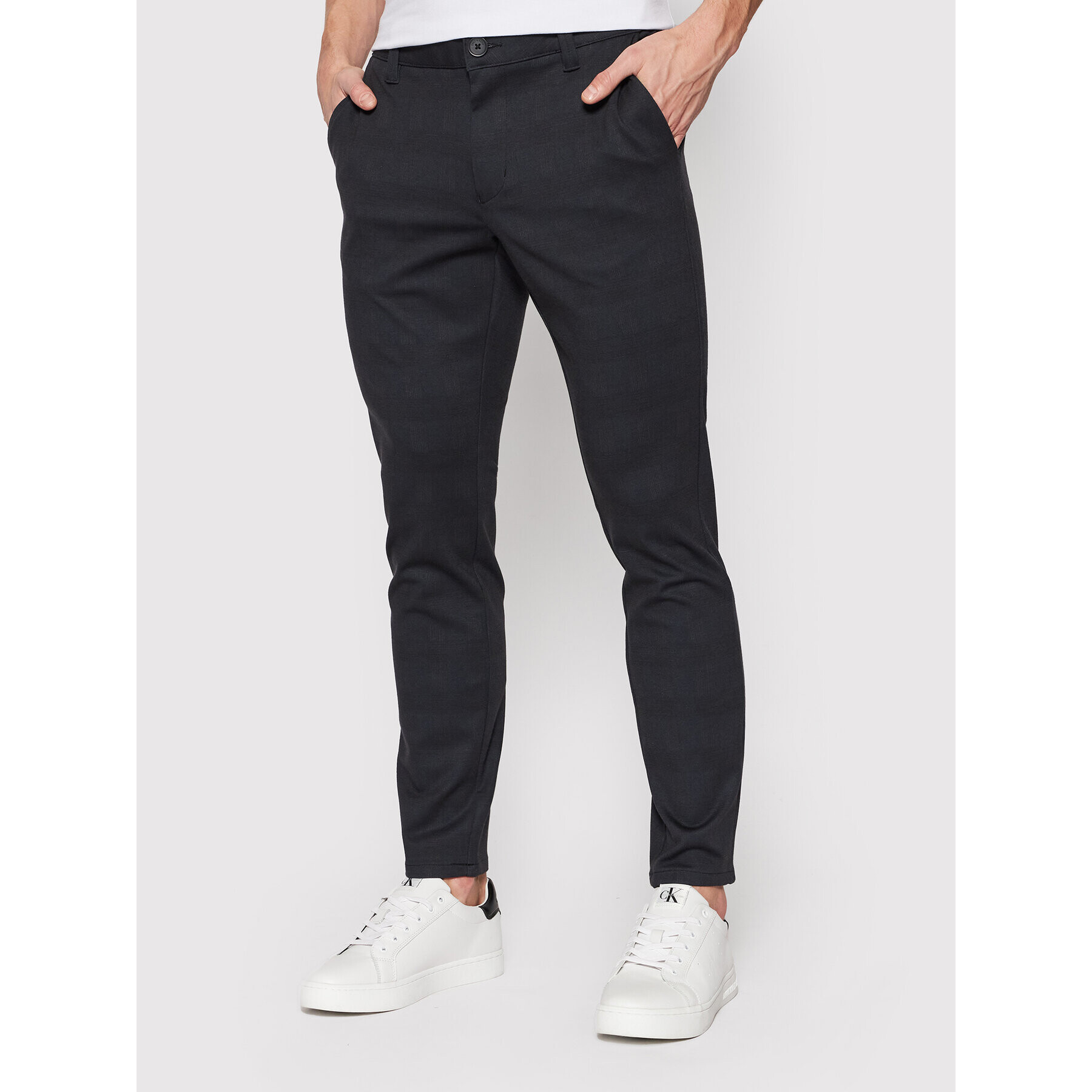 Only & Sons Chinos Mark 22020989 Sötétkék Tapered Fit - Pepit.hu