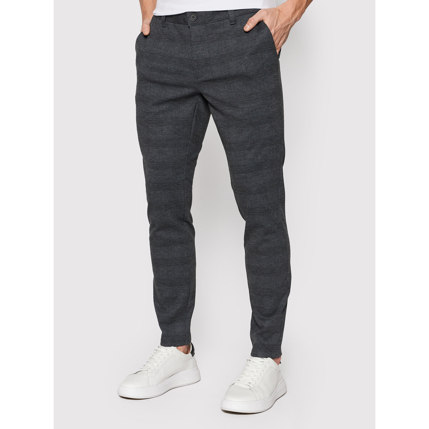 Only & Sons Chinos Mark 22020989 Szürke Tapered Fit - Pepit.hu