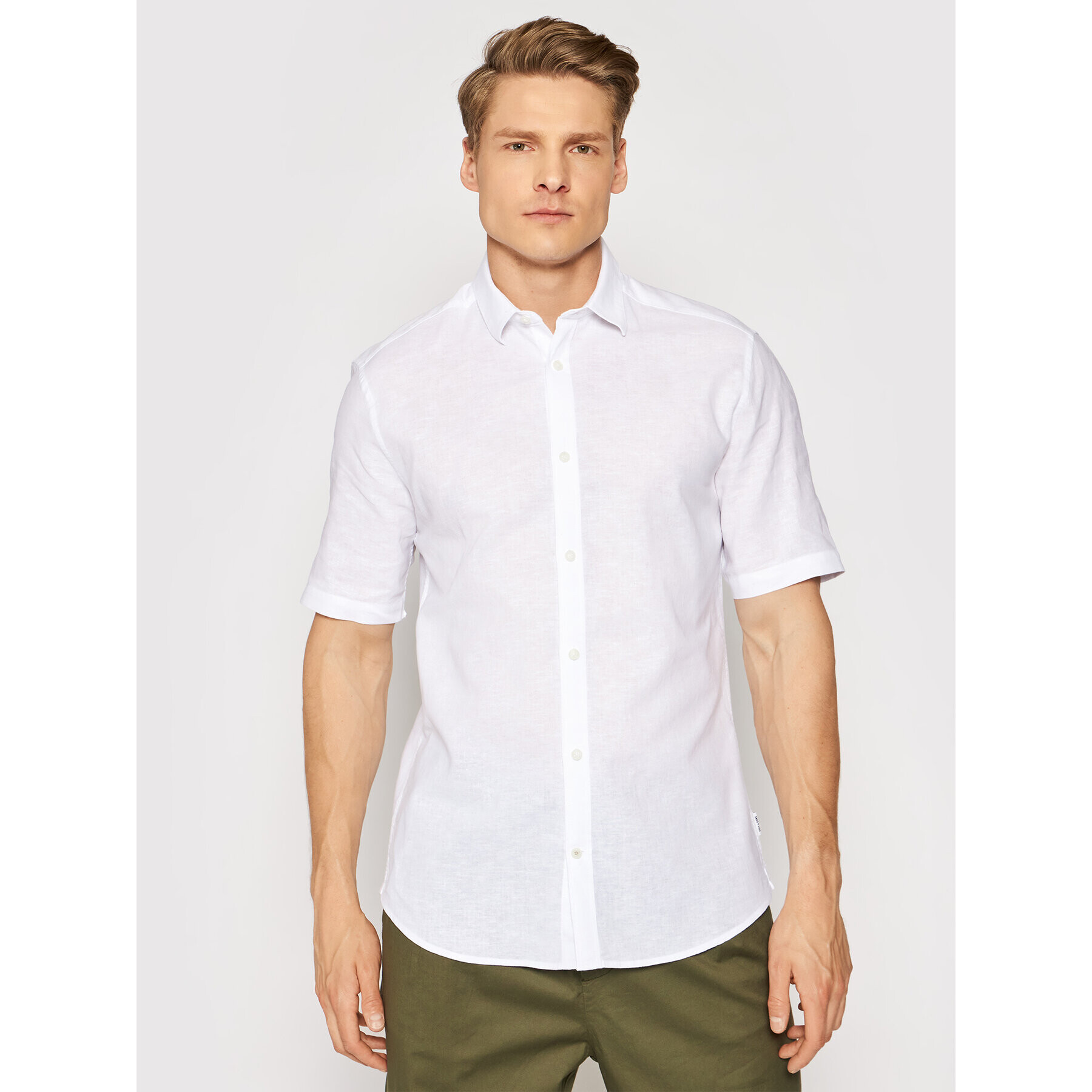 Only & Sons Ing Caiden 22009885 Fehér Slim Fit - Pepit.hu