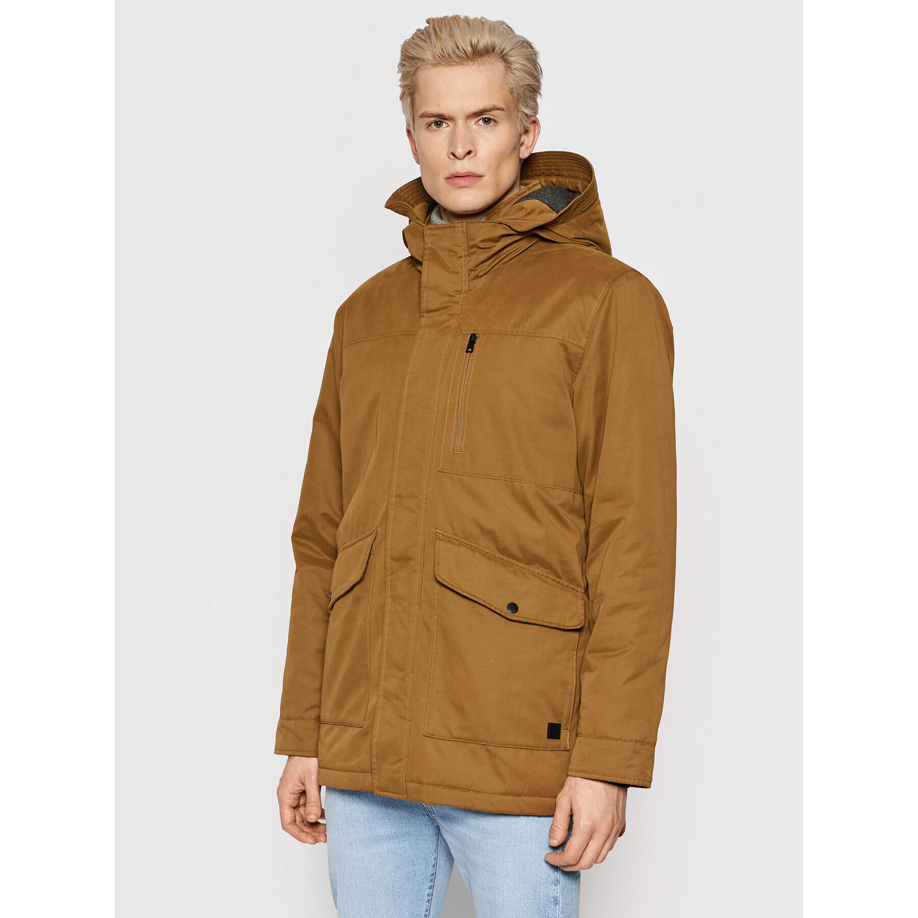 Only & Sons Parka Elliot 22019342 Barna Regular Fit - Pepit.hu