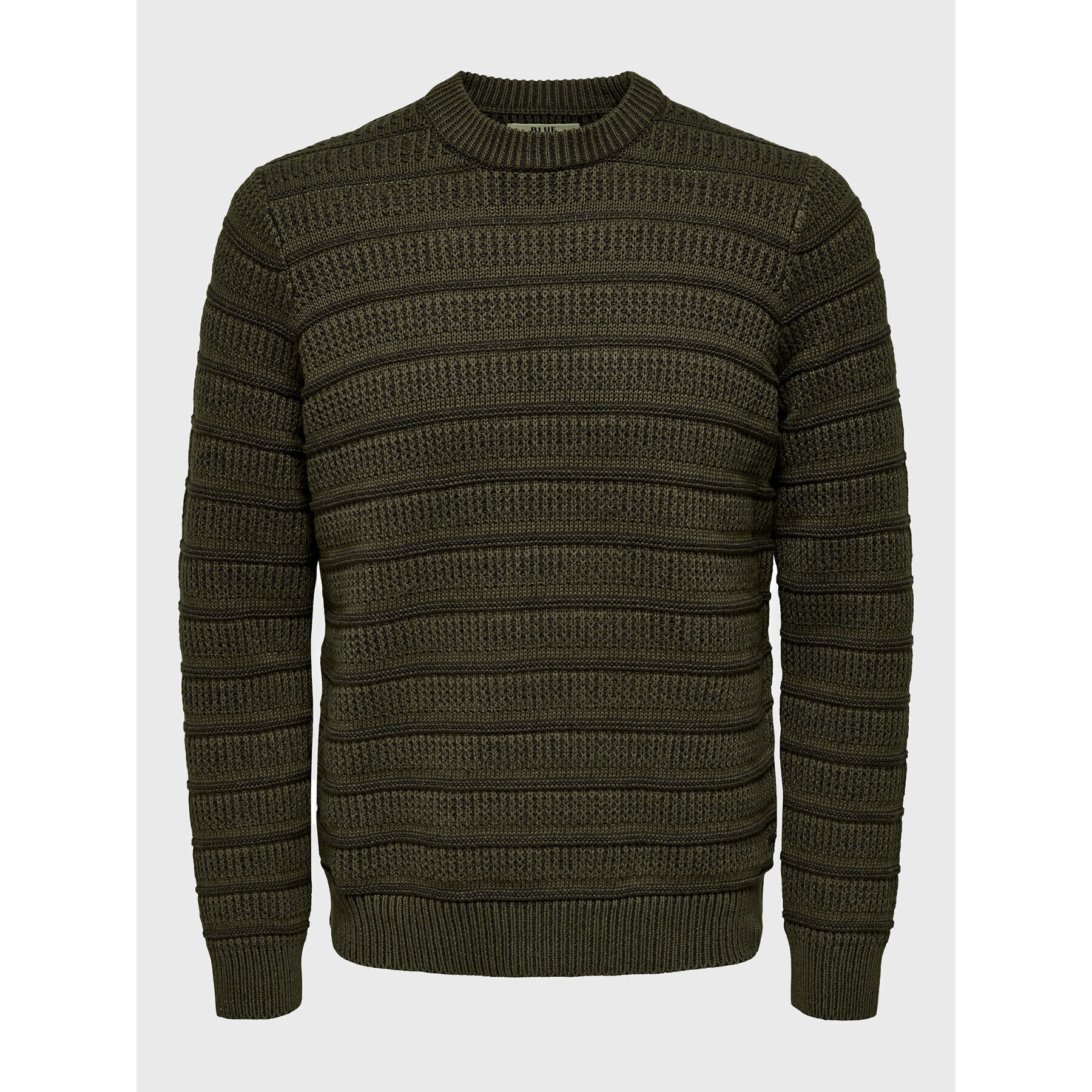 Only & Sons Sweater Ean Life 22023469 Zöld Regular Fit - Pepit.hu