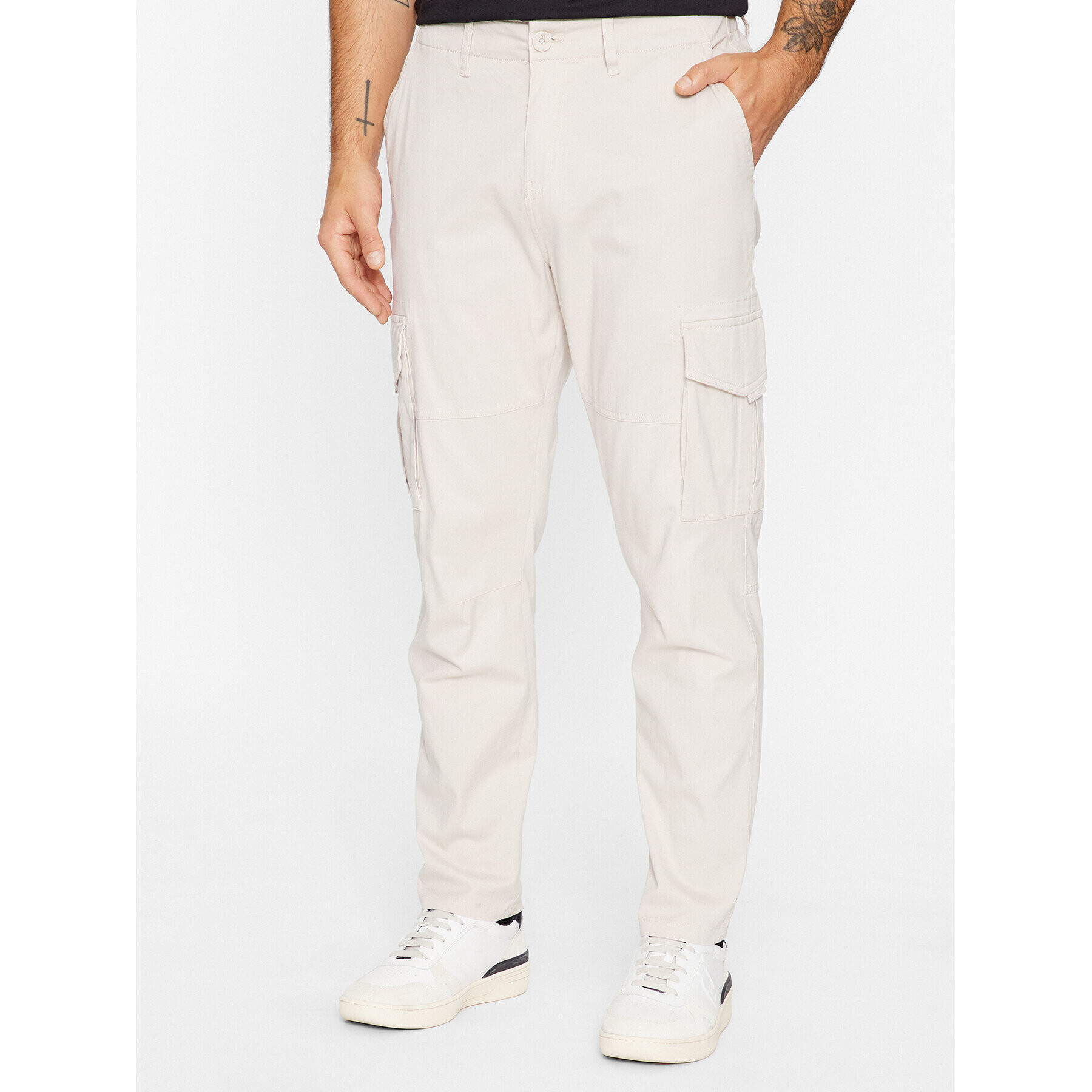 Only & Sons Szövet nadrág 22025431 Ekru Tapered Fit - Pepit.hu