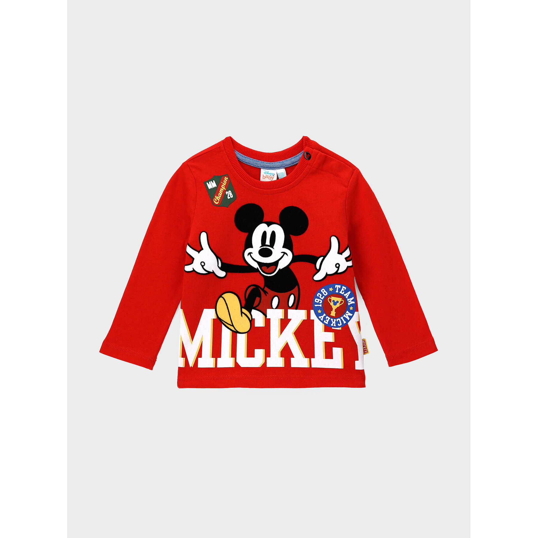 Original Marines Blúz MICKEY MOUSE DCAV0617NM Piros Regular Fit - Pepit.hu