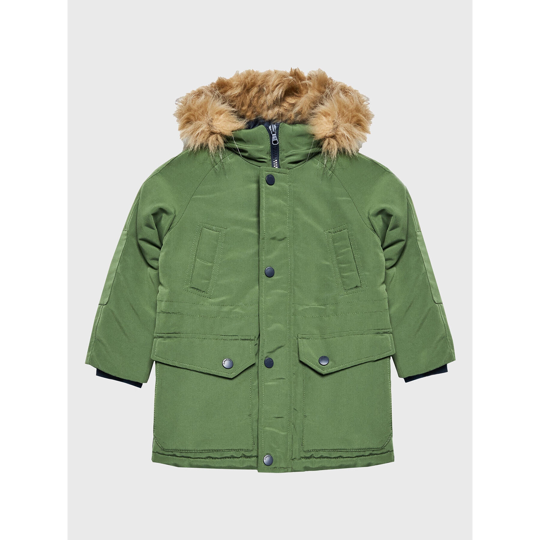 Original Marines Parka DCA2532B Zöld Regular Fit - Pepit.hu