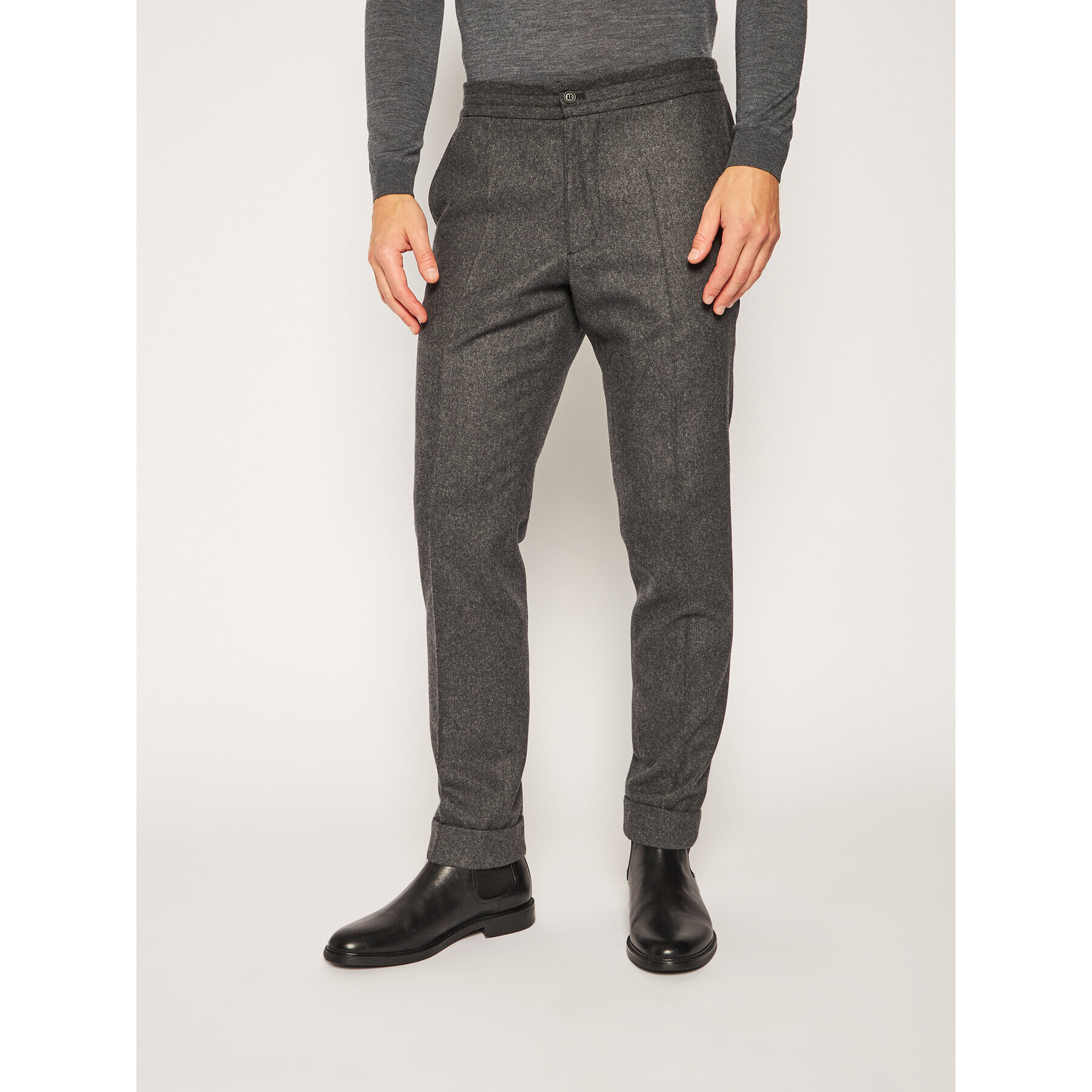 Oscar Jacobson Chinos 52 113 931 Szürke Regular Fit - Pepit.hu