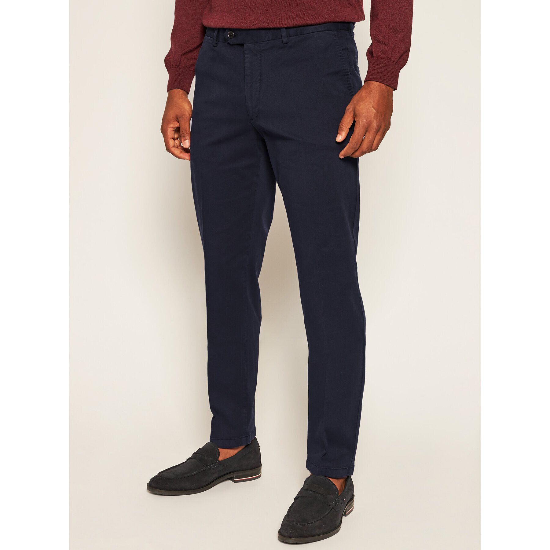 Oscar Jacobson Chinos Danwick 5176 4305 Sötétkék Slim Fit - Pepit.hu