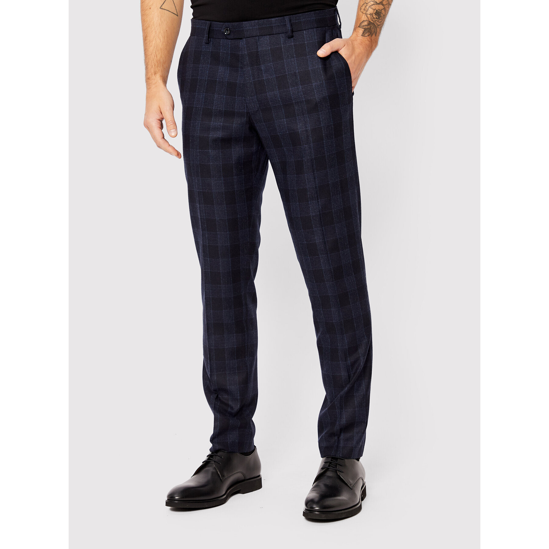 Oscar Jacobson Chinos Denz 5170 3577 Sötétkék Regular Fit - Pepit.hu