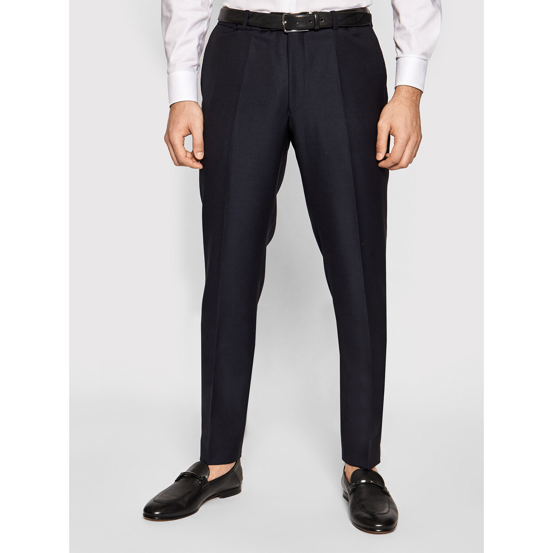 Oscar Jacobson Öltöny nadrág Denz 51705027 Sötétkék Slim Fit - Pepit.hu