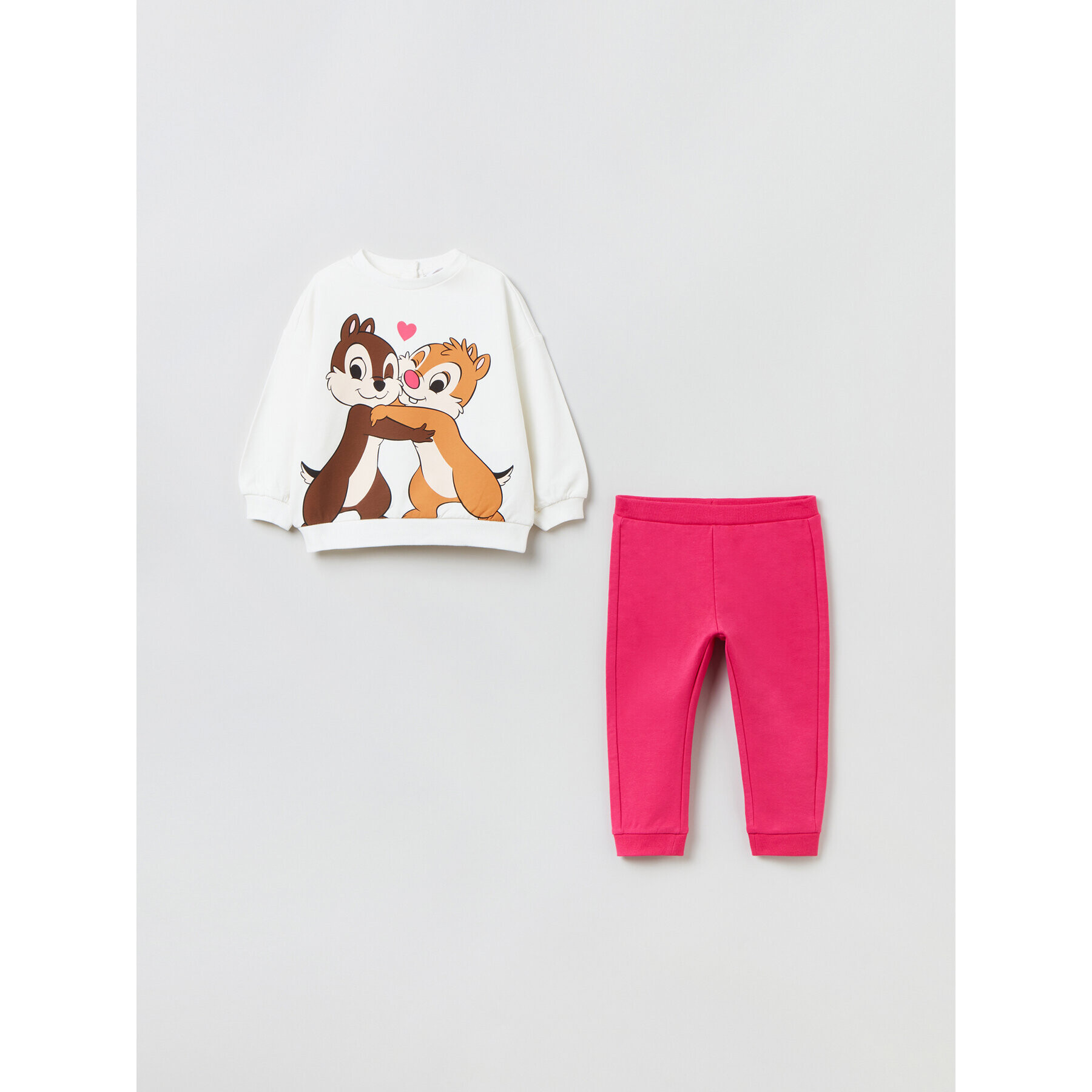 OVS Blúz és nadrág Chip & Dale 1625501 Fehér Regular Fit - Pepit.hu