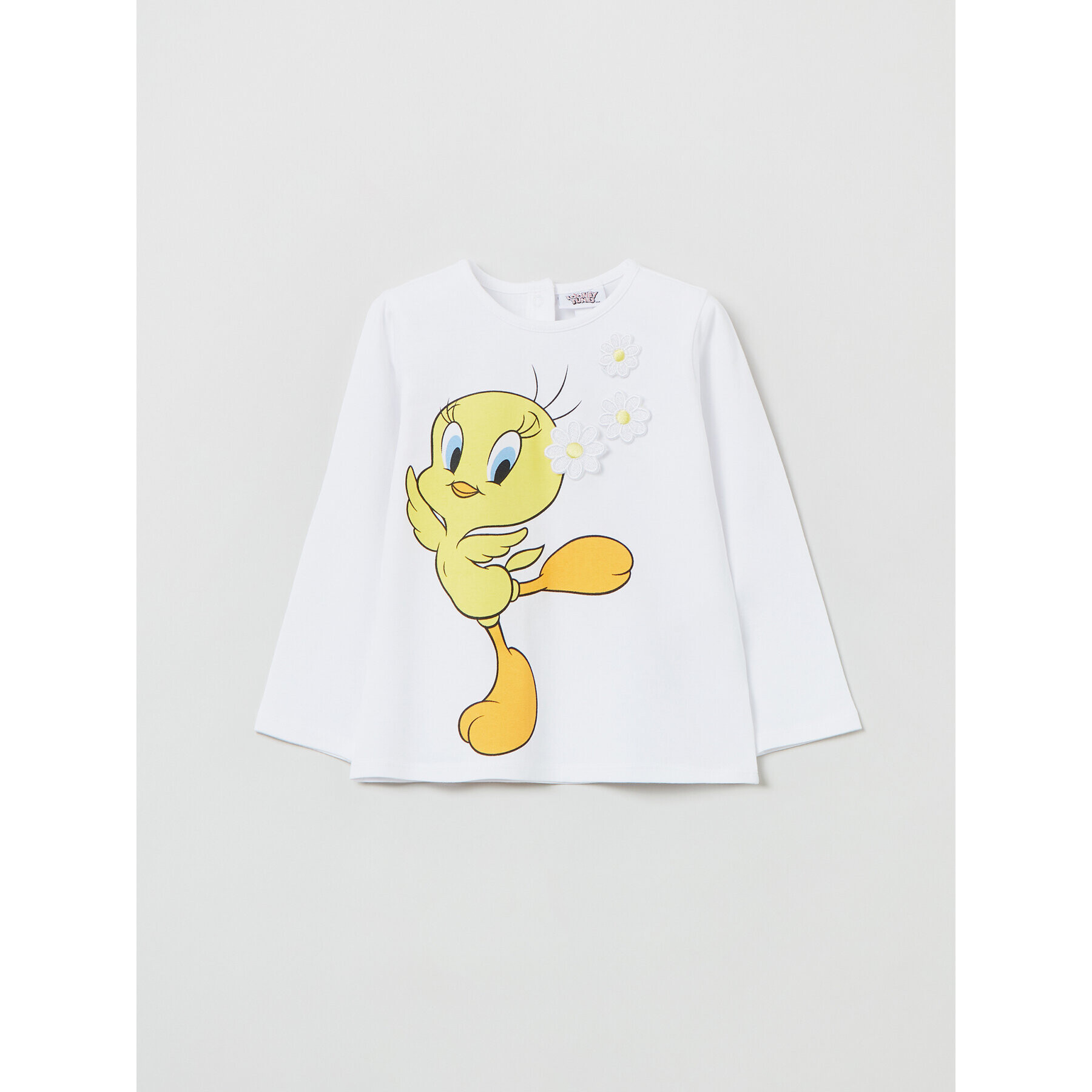 OVS Blúz LOONEY TUNES 1698445 Fehér Regular Fit - Pepit.hu