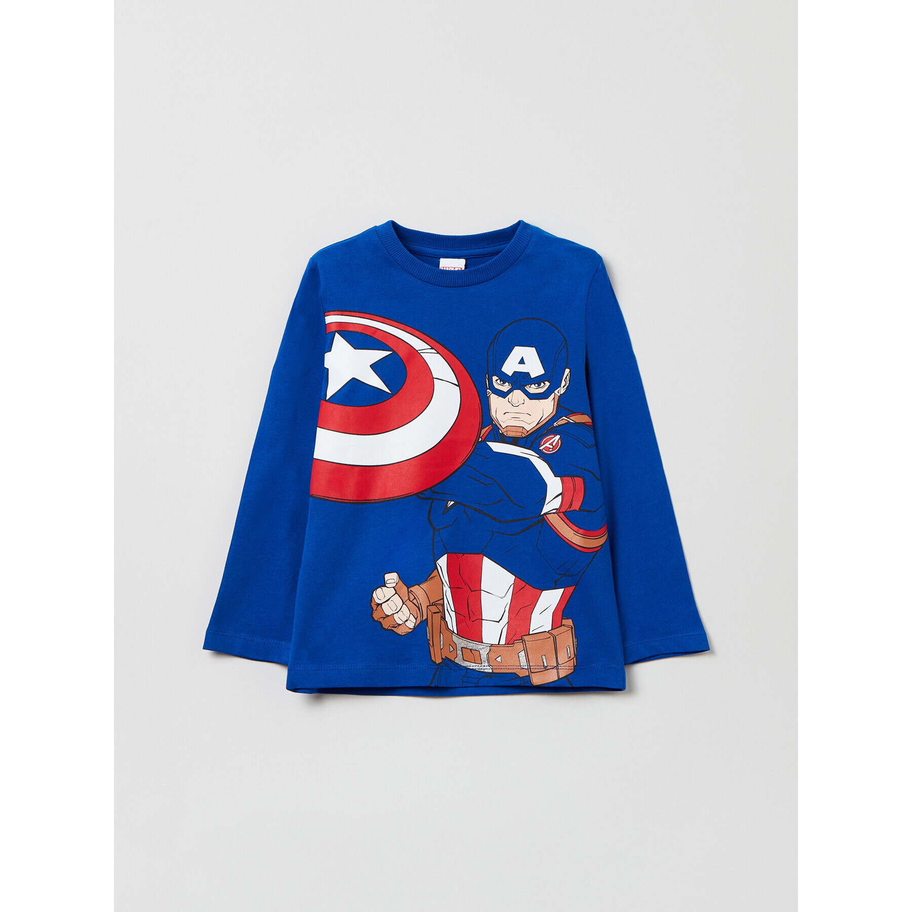 OVS Blúz MARVEL 1707422 Kék Regular Fit - Pepit.hu