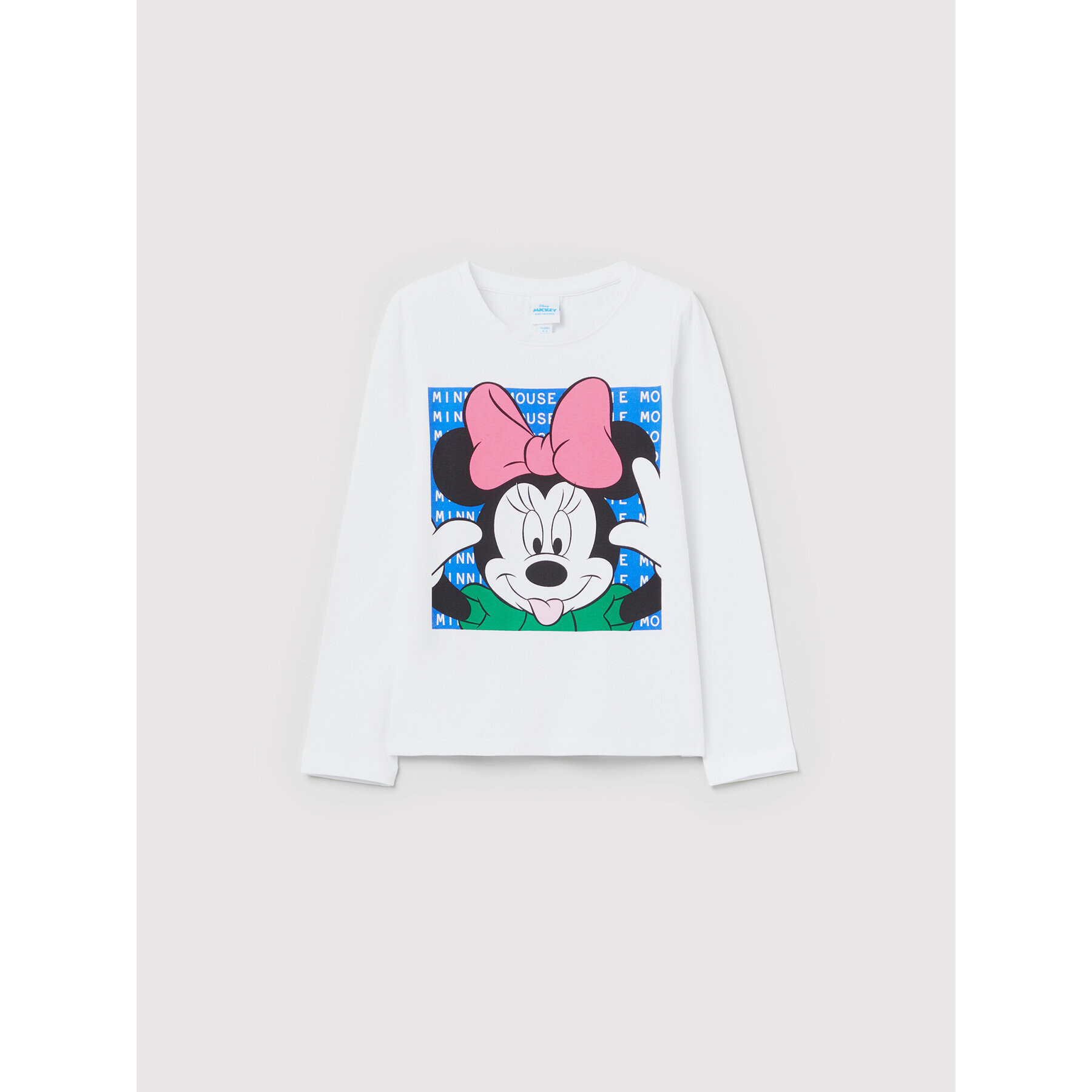 OVS Blúz MICKEY & FRIENDS 1434299 Fehér Regular Fit - Pepit.hu