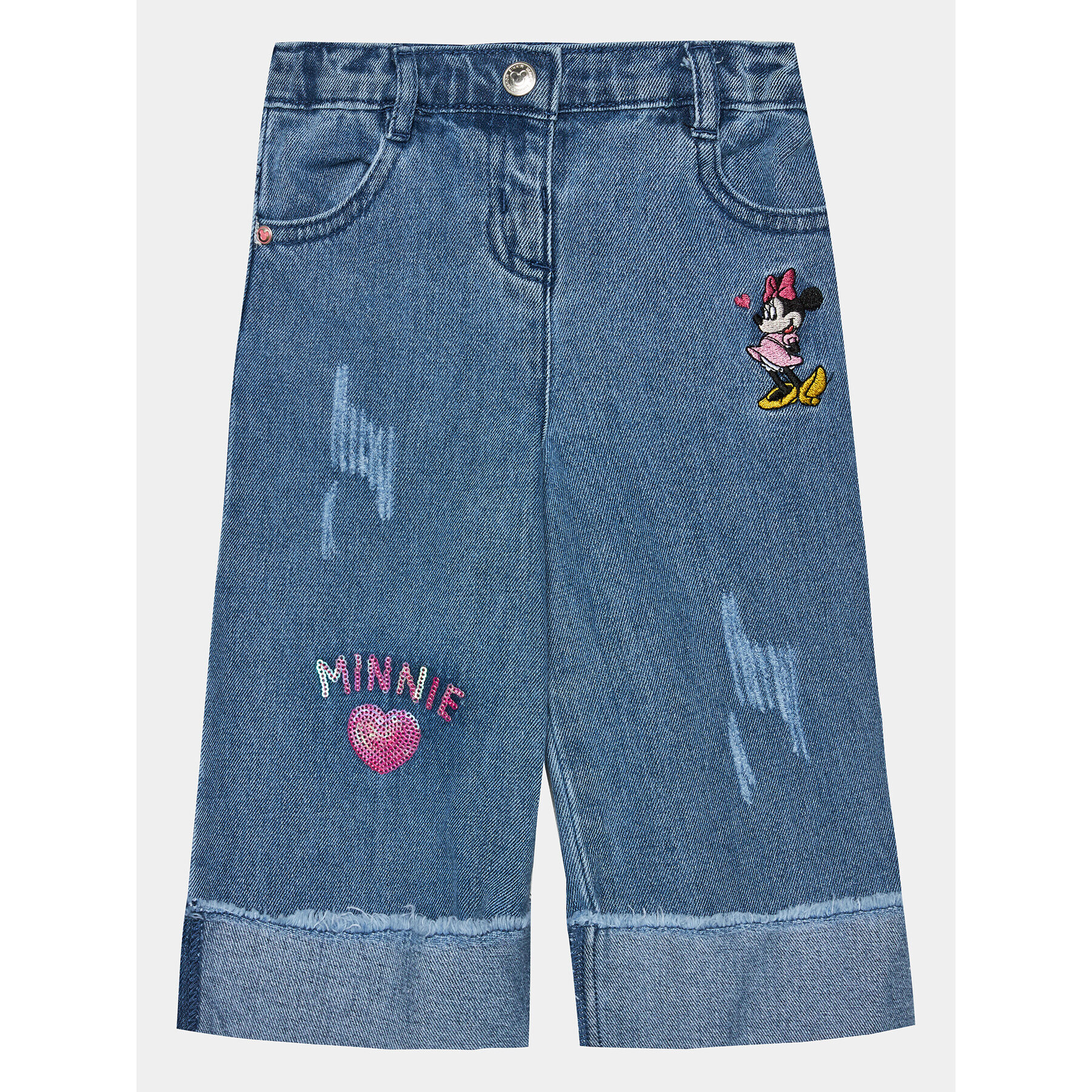 OVS Farmer DISNEY 1817399 Kék Wide Leg - Pepit.hu